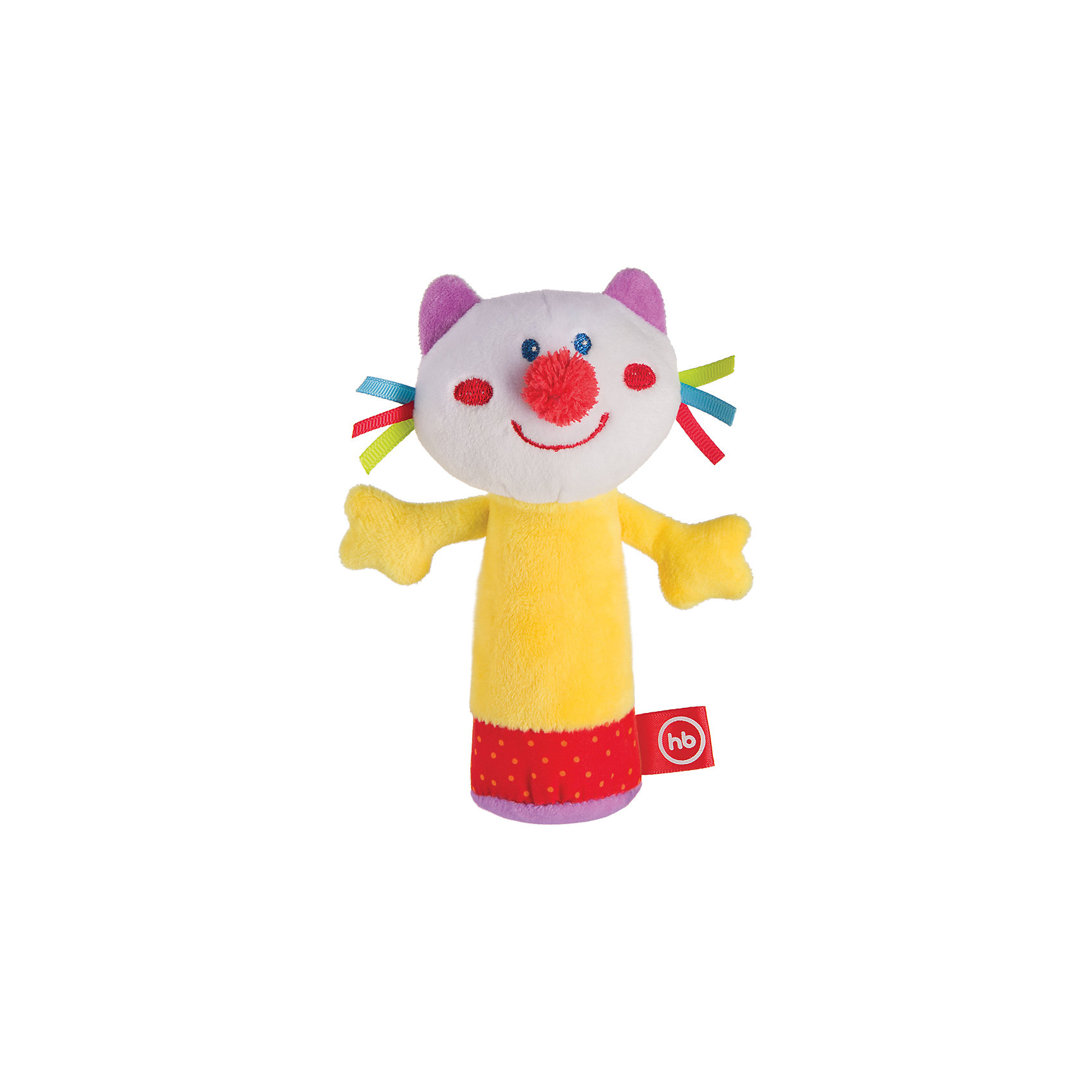 Погремушка-пищалка Сheepy Kitty, Happy baby Погремушка-пищалка Сheepy Kitty, Happy babyИгрушки для малышей<br>Мягкая пищалка CHEEPY KITTY представляет собой игрушку в виде весёлого котика, который пищит при нажатии на его животик. Мягкий на ощупь котик с весёлой мордочкой вызывает положительные эмоции у малыша, ведь так и хочется улыбнуться ему в ответ. В руках ребёнка котик оживает и дарит ему много радости!<br><br>Ширина мм: 50<br>Глубина мм: 120<br>Высота мм: 212<br>Вес г: 56<br>Возраст от месяцев: 3<br>Возраст до месяцев: 18<br>Пол: Унисекс<br>Возраст: Детский<br>SKU: 5621712