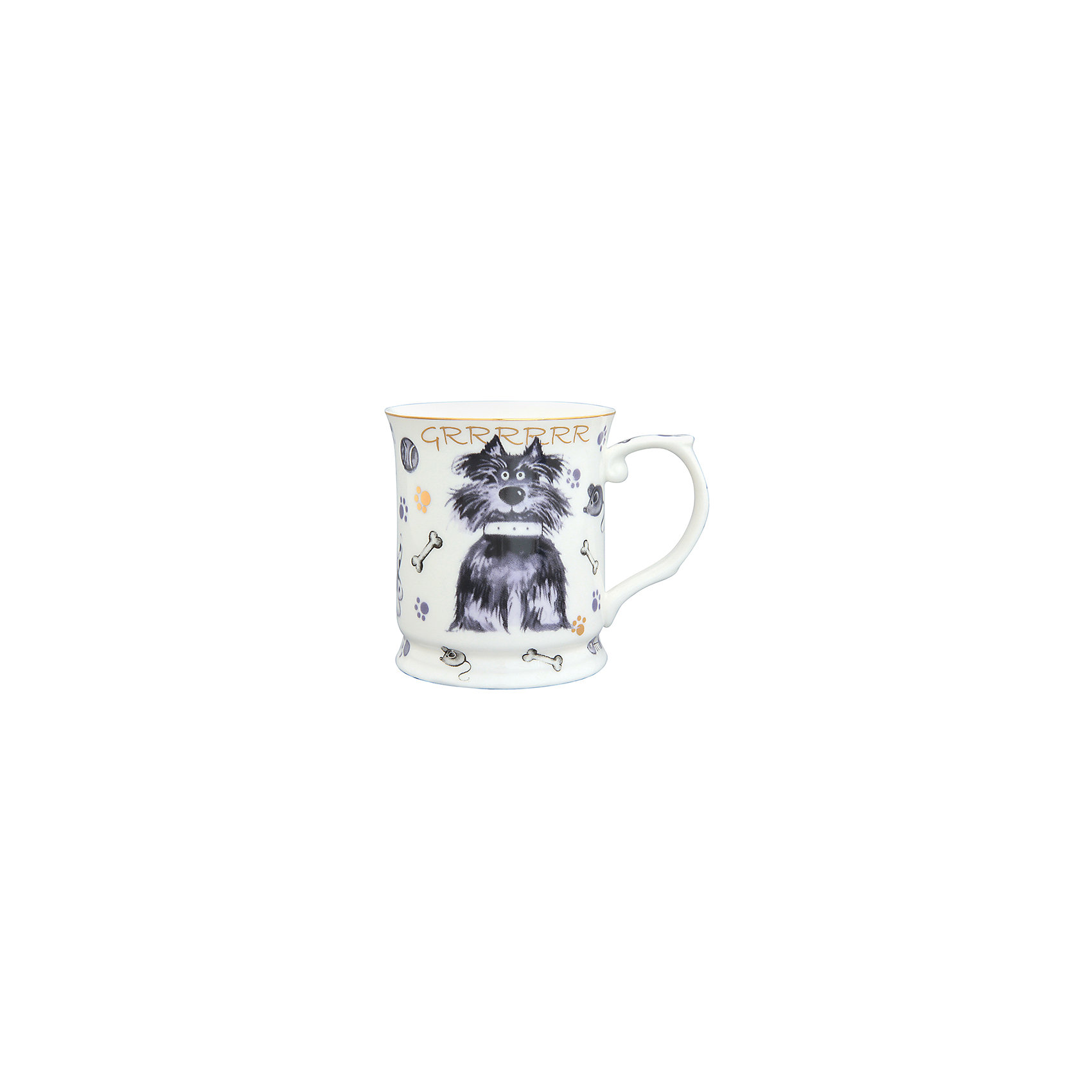 Кружка 400 мл Веселый барбос New Bone China, Elan Gallery Кружка 400 мл Веселый барбос New Bone China, Elan GalleryПосуда<br>Кружка 400 мл Elan Gallery 12,5*9*10 см. Веселый барбос NEW BONE CHINA, Elan Gallery Оригинальная кружка имеет объем 400 мл. Подойдет для чая, кофе и других напитков. Удобна в использовании благодаря устойчивой форме. Изделие имеет подарочную упаковку.<br><br>Ширина мм: 127<br>Глубина мм: 98<br>Высота мм: 104<br>Вес г: 292<br>Возраст от месяцев: 0<br>Возраст до месяцев: 1188<br>Пол: Унисекс<br>Возраст: Детский<br>SKU: 6668911