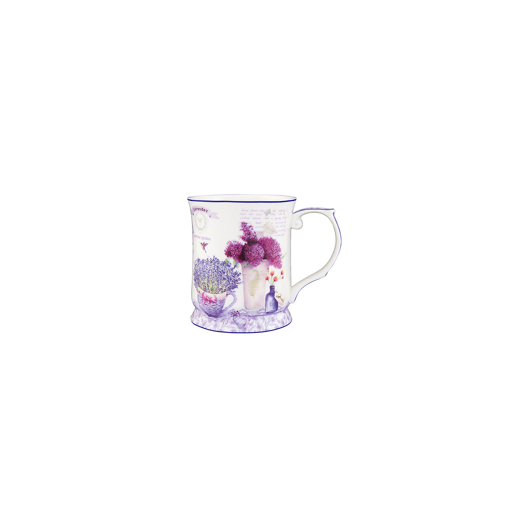 Кружка 400 мл Лаванда New Bone China, Elan Gallery Кружка 400 мл Лаванда New Bone China, Elan GalleryПосуда<br>Характеристики товара:<br><br>• цвет: мульти<br>• материал: керамика<br>• размер: 12,5 х 9 х 10 см<br>• вес: 300 г<br>• объем: 400 мл<br>• упаковка: подарочная коробка<br>• декорирована рисунком<br>• легко мыть<br>• удобная ручка<br>• для любых горячих и холодных напитков<br>• стильный дизайн<br>• страна бренда: Российская Федерация<br>• страна производства: Китай<br><br>Такая симпатичная кружка не только приятно выглядит, пить из неё - одно удовольствие! Благодаря универсальному дизайну и расцветке предмет хорошо будет смотреться в помещении. <br><br>Эта кружка может стать отличным приобретением для дома или подарком для любителей красивых и оригинальных вещей. <br><br>Бренд Elan Gallery - это красивые и практичные товары для дома с современным дизайном. Они добавляют в жильё уюта и комфорта! <br><br>Кружку 400 мл Лаванда New Bone China, Elan Gallery можно купить в нашем интернет-магазине.<br><br>Ширина мм: 125<br>Глубина мм: 95<br>Высота мм: 106<br>Вес г: 292<br>Возраст от месяцев: 0<br>Возраст до месяцев: 1188<br>Пол: Унисекс<br>Возраст: Детский<br>SKU: 6668914