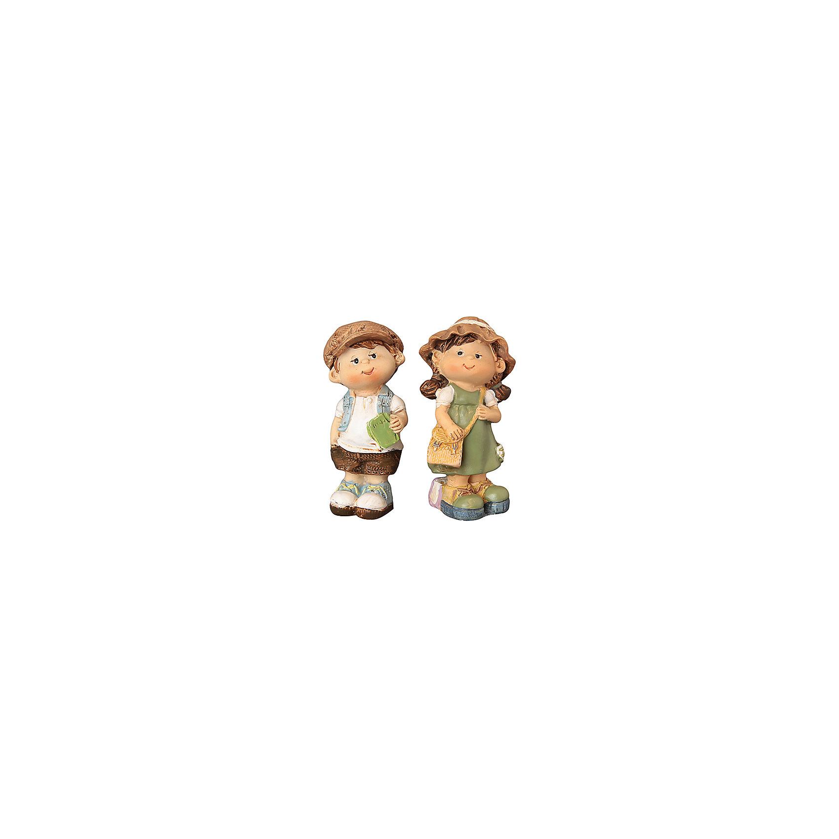 Фигурка декоративная см. 2 пр. Мальчик и девочка, Elan Gallery Фигурка декоративная см. 2 пр. Мальчик и девочка, Elan GalleryПредметы интерьера<br>Фигурка декоративная Elan Gallery 3,5*2,5*7 см. 2 пр. Мальчик и девочка, Elan Gallery Декоративные фигурки - это отличный способ разнообразить внутреннее убранство вашего дома. Размер 3,5х2,5х7 см.<br><br>Ширина мм: 72<br>Глубина мм: 37<br>Высота мм: 72<br>Вес г: 101<br>Возраст от месяцев: 0<br>Возраст до месяцев: 1188<br>Пол: Унисекс<br>Возраст: Детский<br>SKU: 6668955