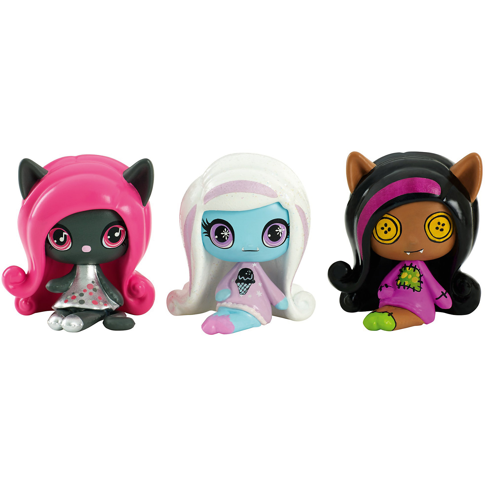 3 Мини фигурки, Monster High 3 Мини фигурки, Monster HighЛюбимые герои<br>Характеристики товара:<br><br>• возраст от 6 лет;<br>• материал: пластик;<br>• в комплекте: 3 фигурки;<br>• высота фигурки 3,8 см;<br>• размер упаковки 20,3х15,2х3,8 см;<br>• вес упаковки 134 гр.;<br>• страна производитель: Китай.<br><br>3 мини-фигурки Monster High — набор фигурок известных персонажей из мультсериала Monster High, созданных на основе фильмов ужасов и фильмов про монстров. С фигурками можно не только придумать сюжетно-ролевые игры, но и собрать свою коллекцию любимых героев.<br><br>3 мини-фигурки Monster High можно приобрести в нашем интернет-магазине.<br><br>Ширина мм: 203<br>Глубина мм: 38<br>Высота мм: 152<br>Вес г: 134<br>Возраст от месяцев: 72<br>Возраст до месяцев: 120<br>Пол: Женский<br>Возраст: Детский<br>SKU: 6673403