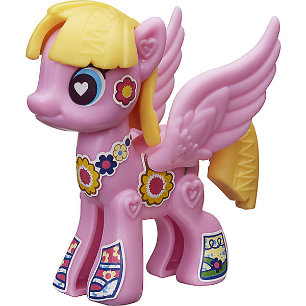 Игровой набор Hasbro My little Pony Создай свою пони, Мидоу Флауер Игровой набор Hasbro My little Pony Создай свою пони, Мидоу ФлауерФигурки из мультфильмов<br>Характеристики товара:<br><br>• возраст: от 4 лет;<br>• материал: пластик;<br>• в комплекте: фигурка пони, аксессуары;<br>• размер упаковки: 20,5х14,9х16,2 см;<br>• вес упаковки: 65 гр.;<br>• страна производитель: Китай.<br><br>Игровой набор «Создай свою пони» My Little Pony создан по мотивам известного мультсериала. В наборе фигурка пони и аксессуары для придания пони стильного образа. Наклейками можно украсить пони, проявив фантазию. <br><br>Игровой набор «Создай свою пони» My Little Pony Hasbro B3592/B5107можно приобрести в нашем интернет-магазине.<br><br>Ширина мм: 205<br>Глубина мм: 162<br>Высота мм: 149<br>Вес г: 65<br>Возраст от месяцев: 48<br>Возраст до месяцев: 2147483647<br>Пол: Женский<br>Возраст: Детский<br>SKU: 6674419