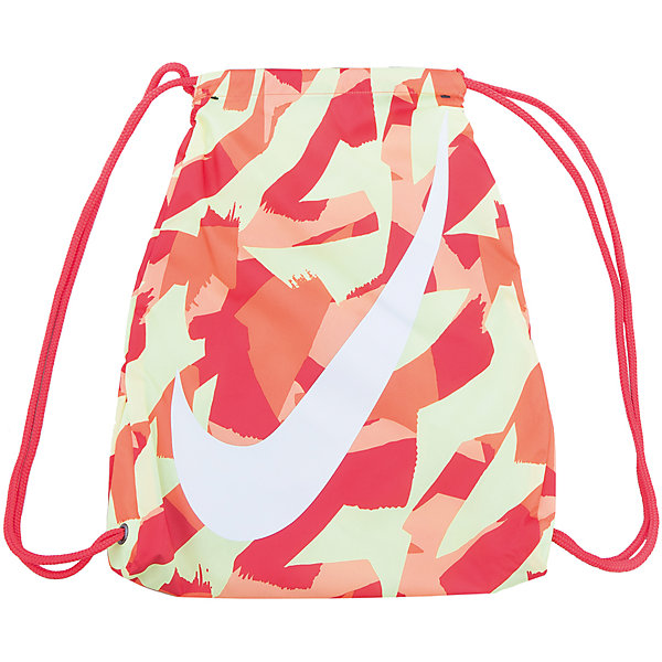 Сумка NIKE Сумка NIKEМешки для обуви<br>Характеристики товара:<br><br>• цвет: оранжевый<br>• спортивный стиль<br>• состав: 100% полиэстер<br>• декорирована принтом<br>• размер: 45,5 x 35,5<br>• удобные лямки<br>• затягивающийся шнурок для надежности хранения<br>• износостойкий материал<br>• коллекция: весна-лето 2017<br>• страна бренда: США<br>• страна изготовитель: Индонезия<br><br>Продукция бренда NIKE известна высоким качеством, уникальным узнаваемым дизайном и проработанными деталями, которые создают удобство при занятиях спортом и долгой ходьбе. <br><br>Уход за такой сумкой прост, она легко чистится и быстро сушится. Дополнена удобными лямками, которые помогут обеспечить комфорт при ношении сумки. <br><br>Вместительные отделения сумки позволяют взять с собой нужные вещи, а удобный дизайн делает её незаменимой для спортсменов. Модель стильно выглядит и хорошо смотрится с одеждой разных цветов и стилей.<br><br>Сумку NIKE (Найк) можно купить в нашем интернет-магазине.<br><br>Ширина мм: 227<br>Глубина мм: 11<br>Высота мм: 226<br>Вес г: 350<br>Цвет: оранжевый<br>Возраст от месяцев: 168<br>Возраст до месяцев: 1188<br>Пол: Унисекс<br>Возраст: Детский<br>Размер: one size<br>SKU: 6676691
