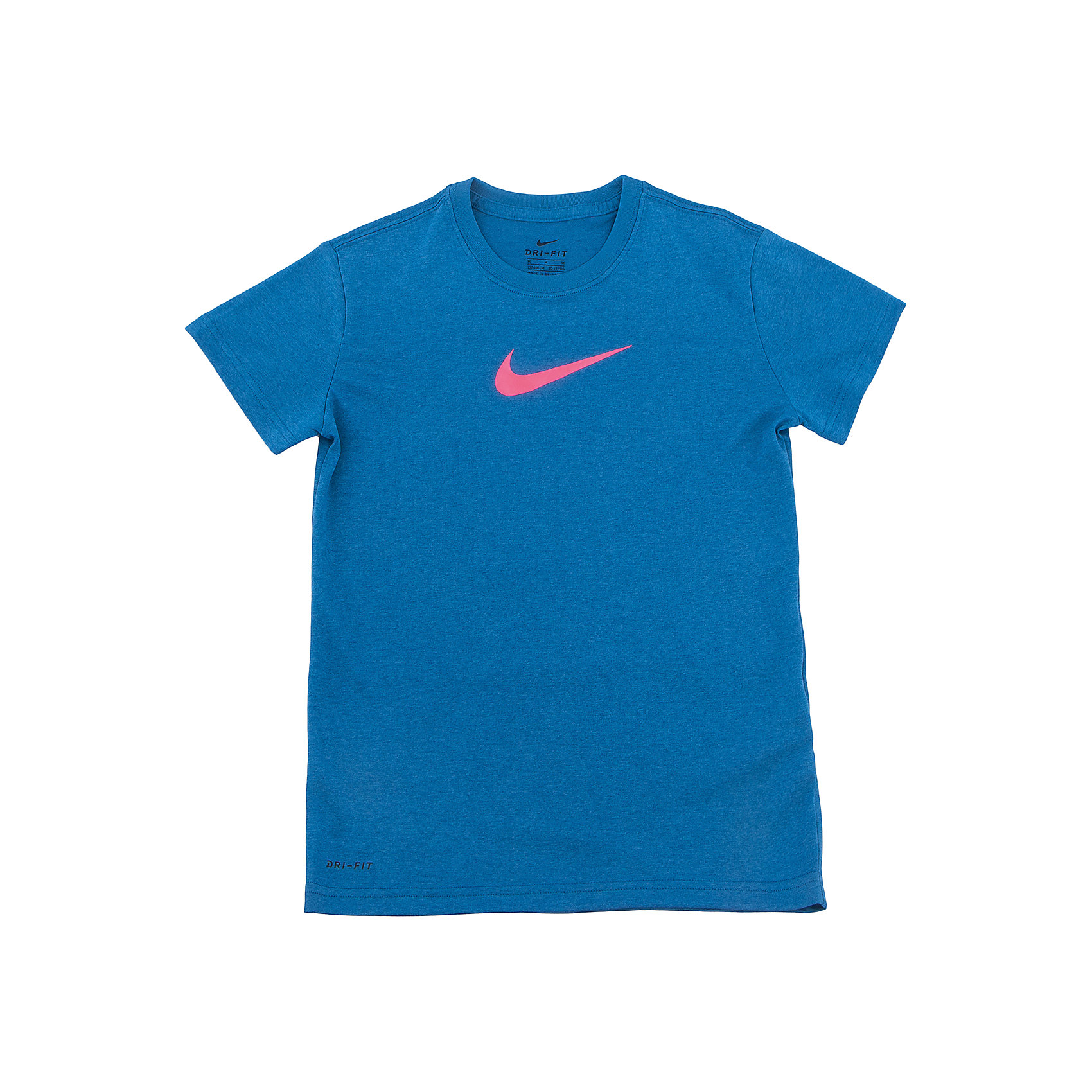 Футболка NIKE Футболка NIKEФутболки, поло и топы<br>Футболка NIKE<br><br>Состав:<br>полиэстер 100%<br><br>Ширина мм: 199<br>Глубина мм: 10<br>Высота мм: 161<br>Вес г: 151<br>Цвет: синий<br>Возраст от месяцев: 168<br>Возраст до месяцев: 180<br>Пол: Унисекс<br>Возраст: Детский<br>Размер: 122/128,128/134,134/140,147/158,170<br>SKU: 6676710