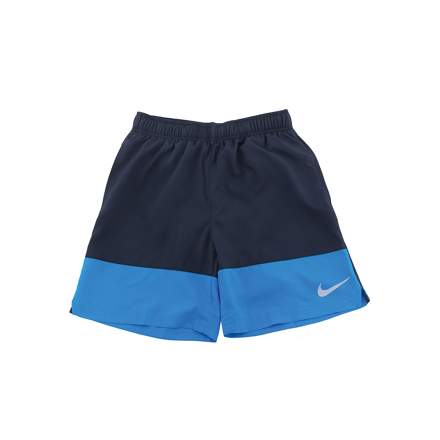 Шорты NIKE Шорты NIKEШорты, бриджи, капри<br>Характеристики товара:<br><br>• цвет: черный<br>• спортивный стиль<br>• состав: 100% полиэстер, материал Dri-FIT<br>• мягкий пояс <br>• комфортная посадка <br>• небольшой принт<br>• материал дарит ощущение прохлады и комфорт<br>• машинная стирка<br>• износостойкий материал<br>• страна бренда: США<br>• страна изготовитель: Вьетнам<br><br>Продукция бренда NIKE известна высоким качеством и уникальным узнаваемым дизайном. Материал Dri-FIT, из которого сшито изделие, помогает создать для тела необходимую вентиляцию и вывод влаги.<br><br>Материал обеспечивает вещам долгий срок службы и отличный внешний вид даже после значительного количества стирок. Уход за изделием прост - достаточно машинной стирки на низкой температуре.<br><br>Качественный материал создает комфортную посадку, вещь при этом смотрится очень стильно. Благодаря универсальному цвету она отлично смотрится с разной одеждой и обувью.<br><br>Шорты NIKE (Найк) можно купить в нашем интернет-магазине.<br><br>Ширина мм: 191<br>Глубина мм: 10<br>Высота мм: 175<br>Вес г: 273<br>Цвет: черный<br>Возраст от месяцев: 84<br>Возраст до месяцев: 96<br>Пол: Унисекс<br>Возраст: Детский<br>Размер: 122/128,170,128/134,134/140,147/158<br>SKU: 6676721