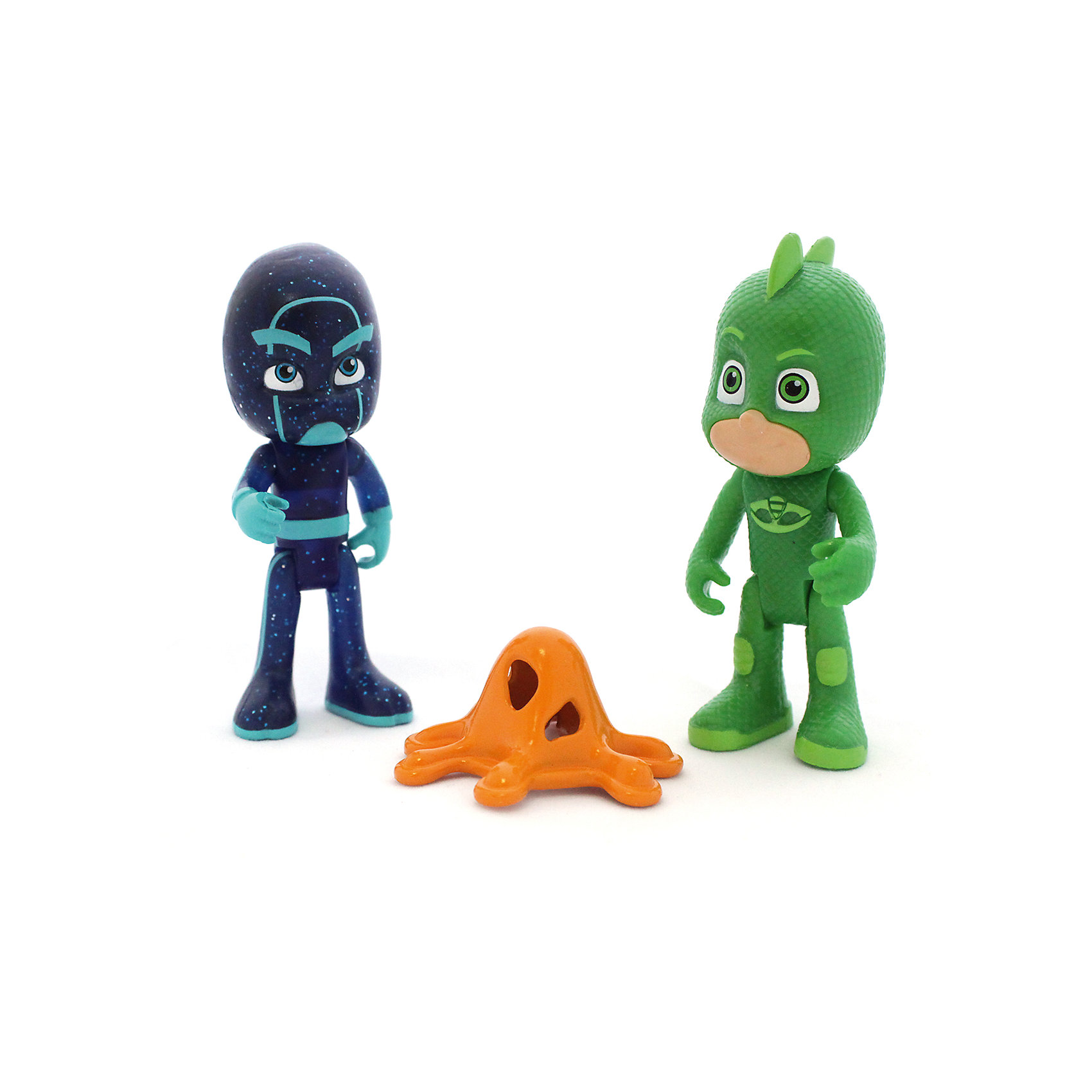 Игровой набор Гекко и Ниндзя, 2 фигурки, 8 см, Герои в масках Игровой набор Гекко и Ниндзя, 2 фигурки, 8 см, Герои в маскахЛюбимые герои<br>Игровой набор Гекко и Ниндзя, 2 фигурки, 8 см, Герои в масках.<br><br>Характеристики:<br><br>• Для детей в возрасте: от 3 лет<br>• В наборе: 2 фигурки (Гекко и Ниндзя), аксессуар<br>• Материал: пластик<br>• Высота фигурок: 8 см.<br>• Упаковка: блистер на картоне<br>• Размер упаковки: 19х12х5 см.<br><br>Игровой набор от российской компании Росмэн создан по мотивам популярного мультипликационного фильма «Герои в масках», и включает 2 миниатюрные фигурки, выполненные по образу своих экранных прототипов: положительного героя Гекко и злодея по имени Ночной Ниндзя. Фигурки изготовлены из высококачественного, безопасного пластика, прекрасно детализированы и реалистично раскрашены. <br><br>У Гекко зелёный костюм, который делает его похожим на ящерицу. Лицо героя почти полностью закрыто маской, видны только глаза зеленого цвета. Ниндзя выполнен в синем костюме, полностью закрывающем его тело. У фигурок подвижные ручки и ножки.<br><br>Игровой набор Гекко и Ниндзя, 2 фигурки, 8 см, Герои в масках можно купить в нашем интернет-магазине.<br><br>Ширина мм: 190<br>Глубина мм: 120<br>Высота мм: 50<br>Вес г: 100<br>Возраст от месяцев: 36<br>Возраст до месяцев: 2147483647<br>Пол: Унисекс<br>Возраст: Детский<br>SKU: 6679191