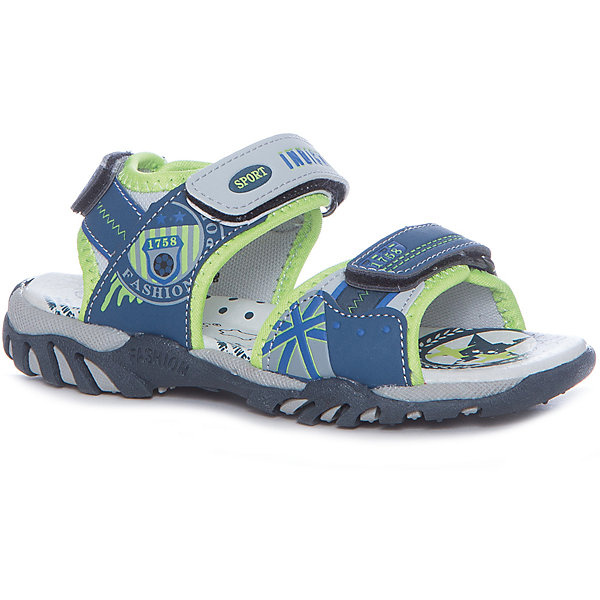 Сандалии для мальчика Indigo kids Сандалии для мальчика Indigo kidsСандалии<br>Сандалии для мальчика Indigo kids<br>Состав:Материал верха - Текстиль/Искусственная кожа, Материал подклада - Текстиль<br><br>Ширина мм: 219<br>Глубина мм: 154<br>Высота мм: 121<br>Вес г: 343<br>Цвет: синий<br>Возраст от месяцев: 60<br>Возраст до месяцев: 72<br>Пол: Мужской<br>Возраст: Детский<br>Размер: 29,35,34,33,32,31,30<br>SKU: 6679668
