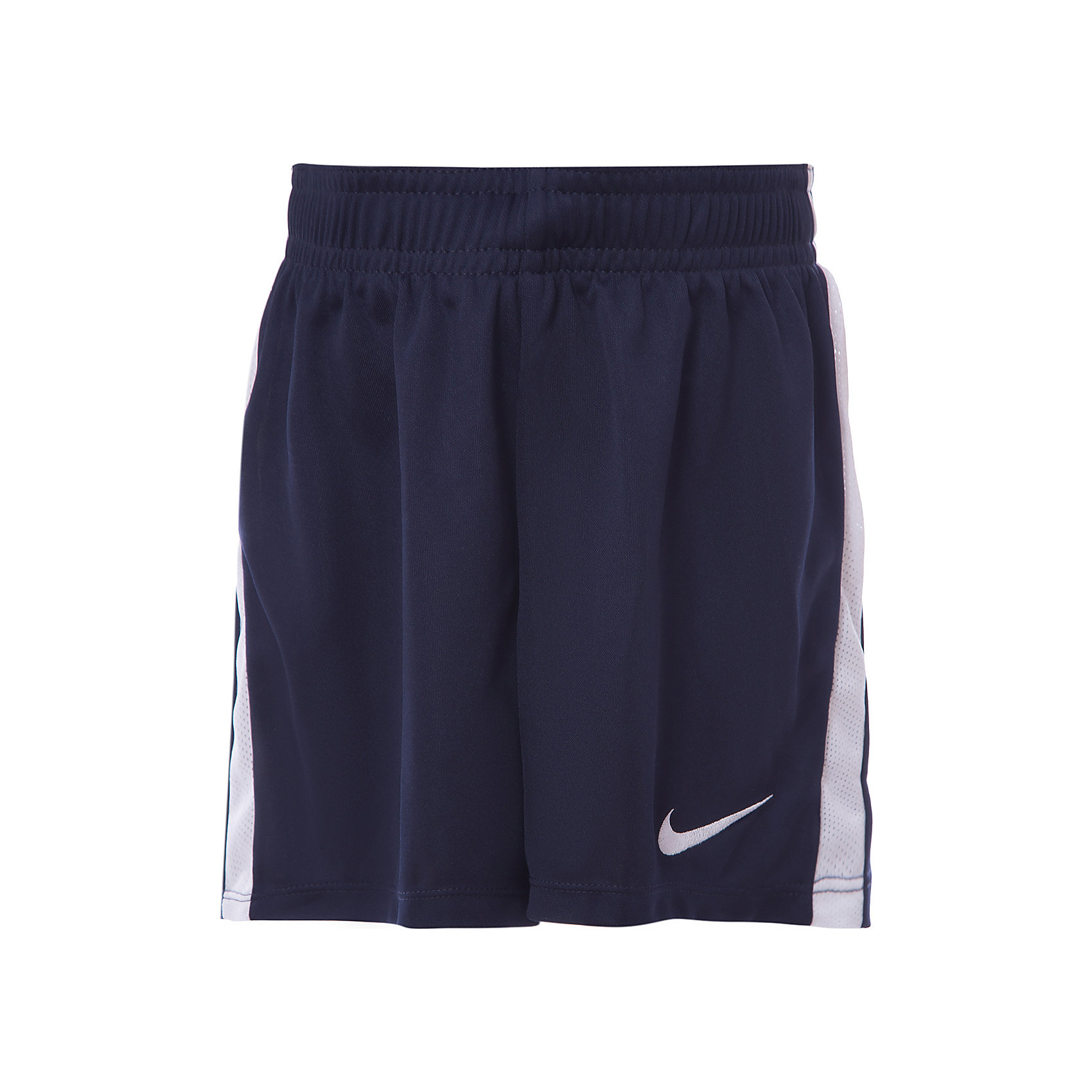 Шорты NIKE Шорты NIKEШорты, бриджи, капри<br>Характеристики товара:<br><br>• цвет: синий<br>• спортивный стиль<br>• состав: полиэстер 100%, Dri-FIT<br>• мягкий пояс <br>• комфортная посадка <br>• небольшой принт<br>• материал дарит ощущение прохлады и комфорт<br>• машинная стирка<br>• износостойкий материал<br>• страна бренда: США<br>• страна изготовитель: Камбоджа<br><br>Продукция бренда NIKE известна высоким качеством и уникальным узнаваемым дизайном. Материал Dri-FIT, из которого сшито изделие, помогает создать для тела необходимую вентиляцию и вывод влаги.<br><br>Материал обеспечивает вещам долгий срок службы и отличный внешний вид даже после значительного количества стирок. Уход за изделием прост - достаточно машинной стирки на низкой температуре.<br><br>Качественный материал создает комфортную посадку, вещь при этом смотрится очень стильно. Благодаря универсальному цвету она отлично смотрится с разной одеждой и обувью.<br><br>Шорты NIKE (Найк) можно купить в нашем интернет-магазине.<br><br>Ширина мм: 191<br>Глубина мм: 10<br>Высота мм: 175<br>Вес г: 273<br>Цвет: синий<br>Возраст от месяцев: 168<br>Возраст до месяцев: 180<br>Пол: Унисекс<br>Возраст: Детский<br>Размер: 135/140,146/158,158/170,122/128,128/134<br>SKU: 6681964