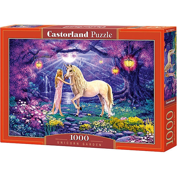 Пазл Castorland Единорог в саду, 1000 деталей Пазл Castorland Единорог в саду, 1000 деталейПазлы классические<br>Характеристики:<br><br>• возраст: от 9 лет<br>• количество деталей: 1000 шт.<br>• размер собранного пазла: 68х47 см.<br>• материал: картон<br>• упаковка: картонная коробка<br>• размер упаковки: 35x5x25 см.<br>• вес: 500 гр.<br>• страна обладатель бренда: Польша<br><br>Пазл «Единорог в саду» от Castorland (Касторленд) отличается высоким качеством, высоким уровнем полиграфии, насыщенными цветами и идеальной стыковкой элементов. Пазл состоит из тысячи элементов, собрав которые, можно получить великолепную картину с изображением единорога и очаровательной девушки, которые стоят на чудесной сказочной поляне.<br><br>Пазл Единорог в саду, 1000 деталей, Castorland (Касторленд) можно купить в нашем интернет-магазине.<br><br>Ширина мм: 350<br>Глубина мм: 250<br>Высота мм: 50<br>Вес г: 500<br>Возраст от месяцев: 108<br>Возраст до месяцев: 2147483647<br>Пол: Женский<br>Возраст: Детский<br>SKU: 6725075