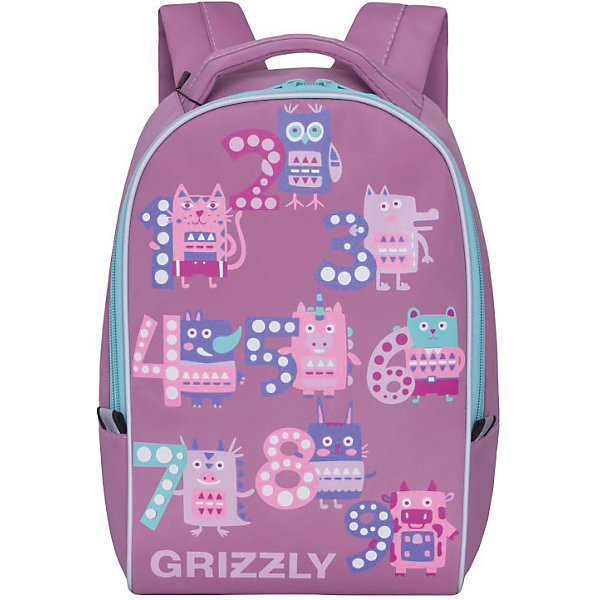Grizzly рюкзак детский 1 отделение Grizzly рюкзак детский 1 отделениеРюкзаки<br>Рюкзак малый, одно отделение, укрепленная спинка, мягкая укрепленная ручка, укрепленные лямки, светоотражающие элементы с четырех сторон.<br>Вес, г: 291<br>Размер, см: 25х33х13<br>Состав: Нейлон<br>Наличие светоотражающих элементов: да<br>Материал: Нейлон<br>Спина: полужесткая<br>Наличие дополнительных карманов внутри: да<br>Дно выбрать: Мягкое<br>Количество отделений внутри: 1<br>Боковые карманы: нет<br>Замок: Молния<br>Вмещает А4: да<br><br>Ширина мм: 250<br>Глубина мм: 130<br>Высота мм: 330<br>Вес г: 291<br>Возраст от месяцев: 60<br>Возраст до месяцев: 84<br>Пол: Женский<br>Возраст: Детский<br>SKU: 6727451