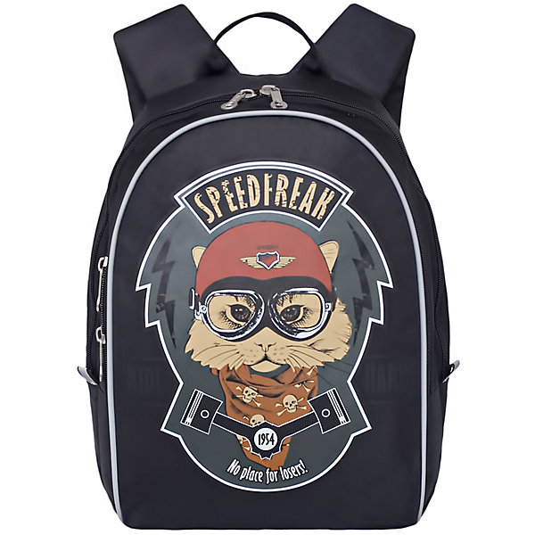 Grizzly рюкзак детский 2 отделения Grizzly рюкзак детский 2 отделенияРюкзаки<br>Рюкзак , два отделения, внутренний карман, укрепленная спинка, дополнительная ручка-петля, укрепленные лямки, светоотражающие элементы с четырех сторон.<br>Вес, г: 398<br>Размер, см: 29х38х18<br>Состав: Нейлон<br>Наличие светоотражающих элементов: да<br>Материал: Нейлон<br>Спина: полужесткая<br>Наличие дополнительных карманов внутри: да<br>Дно выбрать: Мягкое<br>Количество отделений внутри: 2<br>Боковые карманы: нет<br>Замок: Молния<br>Вмещает А4: да<br><br>Ширина мм: 290<br>Глубина мм: 180<br>Высота мм: 380<br>Вес г: 398<br>Возраст от месяцев: 60<br>Возраст до месяцев: 84<br>Пол: Мужской<br>Возраст: Детский<br>SKU: 6727462