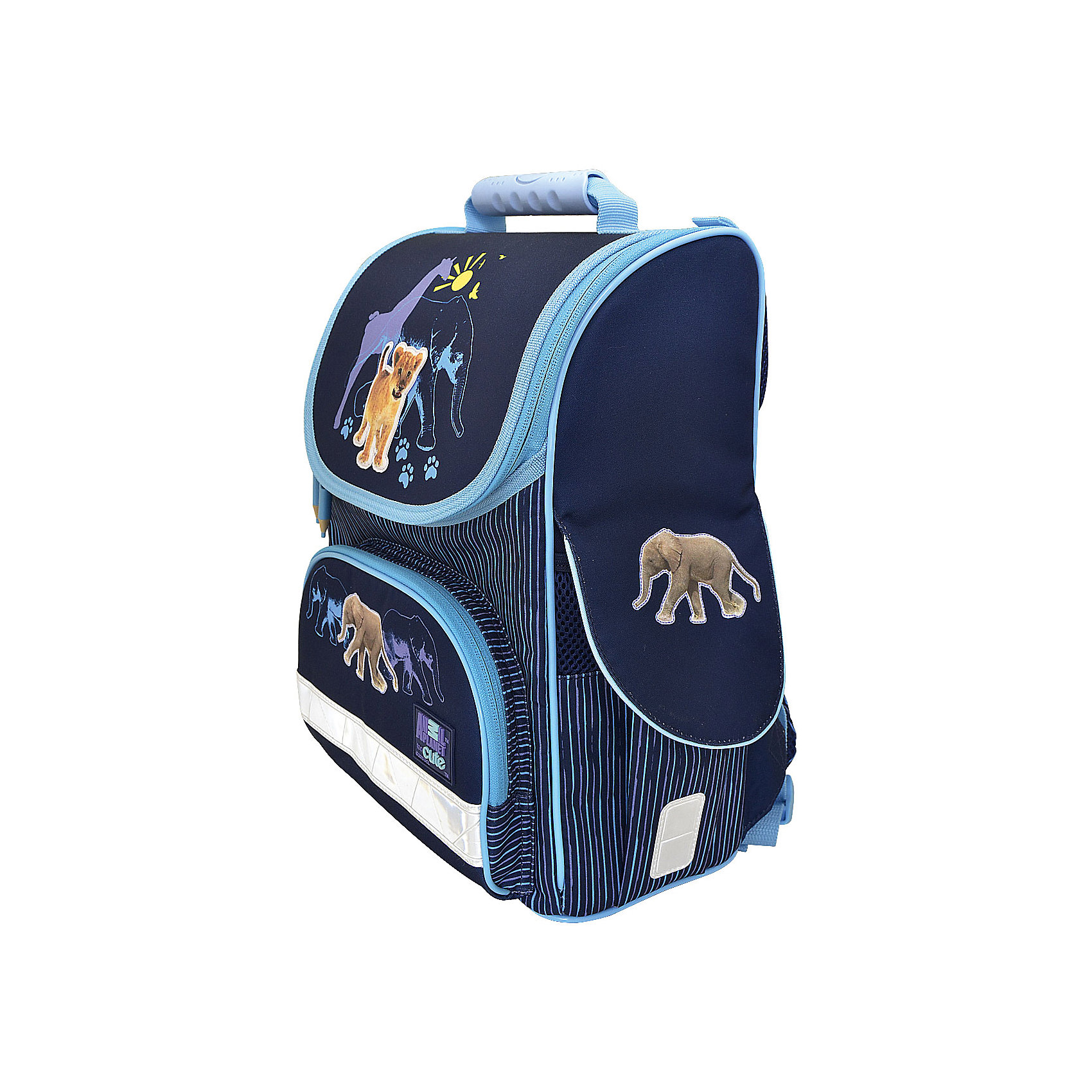 Ранец школьный ANIMAL PLANET too cute Тигрёнок Ранец школьный ANIMAL PLANET too cute ТигрёнокРанцы<br>Вес:710грамм<br>Размер: 34 x 25 x 13 см<br>Состав: ранец<br>Наличие светоотражающих элементов: да<br>Материал: полиэстер<br>Объем: 13л<br>Спина: жесткая<br>Наличие дополнительных карманов внутри: да<br>Дно выбрать: жесткое<br>Количество отделений внутри: 1<br>Боковые карманы: есть липучка<br>Замок: молния<br>Вмещает А4: да<br>Подойдет для возраста какого 7-10 лет для роста 122-146<br>Ранец с эргономичной ортопедической спинкой.разработана для максимального комфорта ребёнка.Ортопедическая спинка, анатомически повторяющая контур спины, идеально подходит для ребёнка, равномерно распределяя вес ранца на спины и плечи.Ранец изготовлен из водоотталкивающей ткани.<br>Закрывается на молнию с декоративными элементами.<br><br>Ширина мм: 250<br>Глубина мм: 130<br>Высота мм: 340<br>Вес г: 710<br>Возраст от месяцев: 72<br>Возраст до месяцев: 120<br>Пол: Мужской<br>Возраст: Детский<br>SKU: 6737150