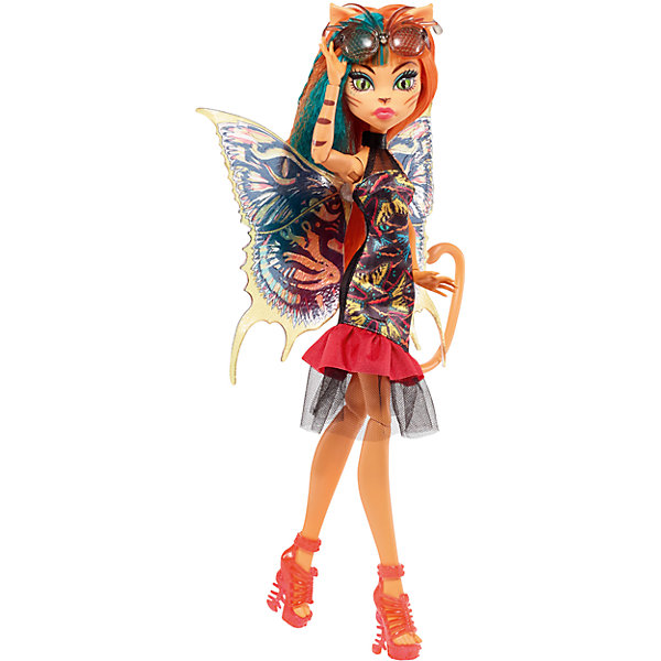 Кукла Monster High Цветочная монстряшка Торалей Страйп Кукла Monster High Цветочная монстряшка Торалей СтрайпMonster High<br>Характеристики товара:<br><br>• возраст: от 6 лет<br>• материал: пластик;<br>• упаковка: коробка;<br>• высота куклы: 28-30 см<br>• страна бренда: США<br><br>Крылатые куклы Monster High™ «Цветочные монстряшки»™ помогают воображению набрать высоту! Роскошные крылья, уникальный наряд, подчеркивающий неповторимый стиль Торалей.<br><br>У каждой куклы серии Цветочная монстряшка есть улетные аксессуары: обувь с тематическими деталями, очки или ободок. Обрати внимание на уши, хвосты, цветные пряди в волосах и монстрический окрас. <br><br>Куклу Monster High Цветочная монстряшка Торалей можно купить в нашем интернет-магазине.<br><br>Ширина мм: 326<br>Глубина мм: 154<br>Высота мм: 55<br>Вес г: 198<br>Возраст от месяцев: 72<br>Возраст до месяцев: 120<br>Пол: Женский<br>Возраст: Детский<br>SKU: 6739695