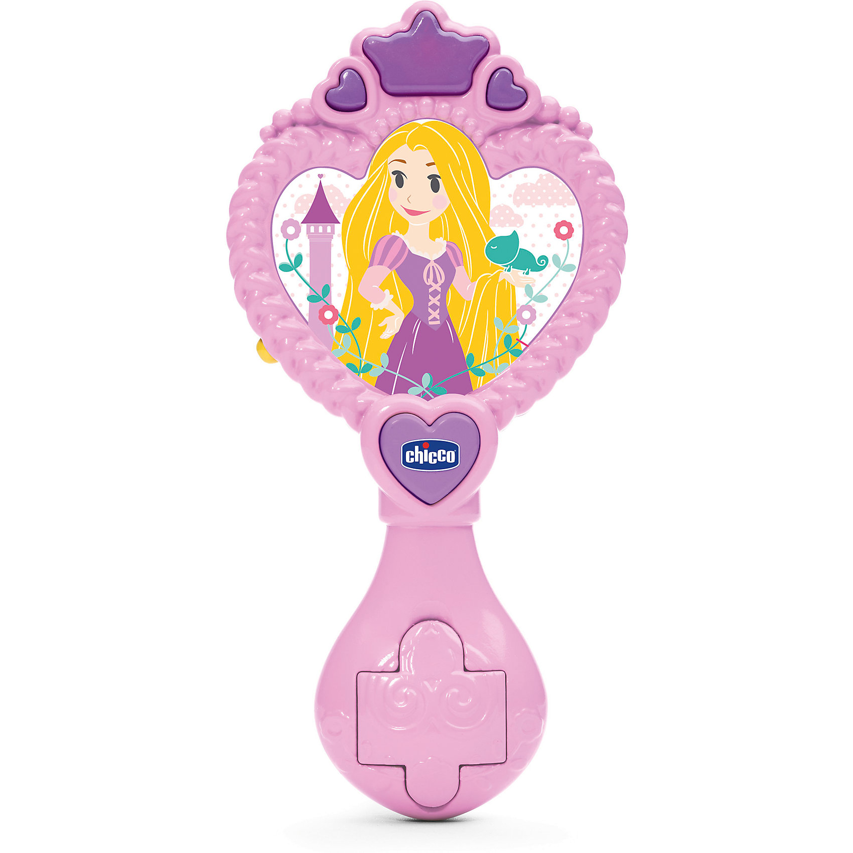 Игрушка Расческа Рапунцель, Chicco Игрушка Расческа Рапунцель, ChiccoИнтерактивные игрушки для малышей<br><br><br>Ширина мм: 165<br>Глубина мм: 70<br>Высота мм: 210<br>Вес г: 200<br>Возраст от месяцев: 12<br>Возраст до месяцев: 2147483647<br>Пол: Унисекс<br>Возраст: Детский<br>SKU: 6749294
