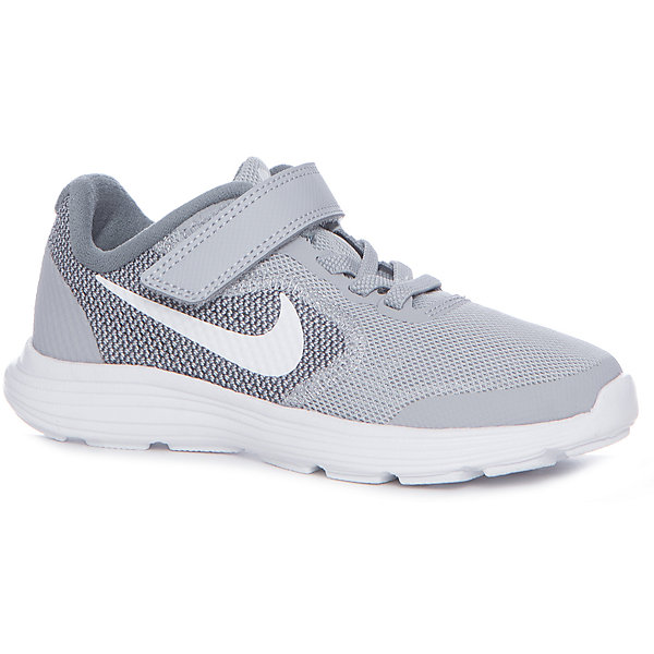 Кроссовки NIKE Кроссовки NIKEКроссовки<br>Характеристики товара:<br><br>• цвет: серый<br>• спортивный стиль<br>• внешний материал обуви: текстиль 74%, пластик 26%<br>• внутренний материал: текстиль<br>• стелька: текстиль<br>• подошва: резина 65%, пластик 35%<br>• декорированы логотипом<br>• вставка в подошве для мягкой амортизации<br>• тип застежки: липучка, шнуровка<br>• сезон: весна, лето<br>• температурный режим: от +10°С до +20°С<br>• устойчивая подошва<br>• защищенный мыс и пятка<br>• износостойкий материал<br>• коллекция: весна-лето 2017<br>• страна бренда: США<br>• страна изготовитель: Индонезия<br><br>Продукция бренда NIKE известна высоким качеством, уникальным узнаваемым дизайном и проработанными деталями, которые создают удобство при занятиях спортом и долгой ходьбе. Натуральная кожа в качестве внутреннего материала помогает этой модели обеспечить ребенку комфорт и предотвратить натирание.<br><br>Уход за такой обувью прост, она легко чистится и быстро сушится. Надевается элементарно благодаря удобной застежке.<br><br>Обувь качественно проработана, она долго служит, удобно сидит, отлично защищает детскую ногу от повреждений. Стильно выглядит и хорошо смотрится с одеждой разных цветов и стилей.<br><br>Кроссовки NIKE (Найк) можно купить в нашем интернет-магазине.<br><br>Ширина мм: 250<br>Глубина мм: 150<br>Высота мм: 150<br>Вес г: 250<br>Цвет: серый<br>Возраст от месяцев: 36<br>Возраст до месяцев: 48<br>Пол: Унисекс<br>Возраст: Детский<br>Размер: 26.5,31,27.5,28,28.5,29,30<br>SKU: 6758811