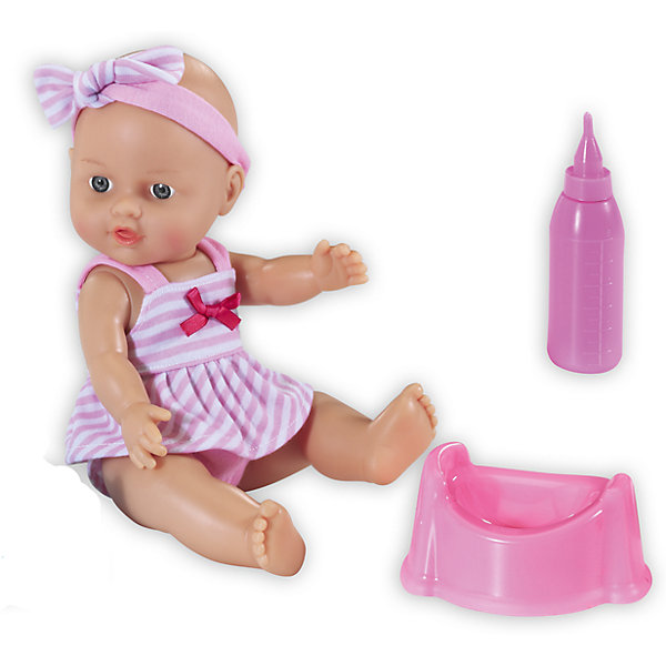 Кукла Le Petit Bebe, Loko Toys Кукла Le Petit Bebe, Loko ToysКуклы<br>Характеристики товара:<br><br>• возраст: от 10 месяцев;<br>• материал: пластик, текстиль, ПВХ;<br>• в комплекте: кукла, бутылочка, горшок;<br>• высота куклы: 30 см;<br>• размер упаковки: 32х19х19,5 см;<br>• вес упаковки: 480 гр.;<br>• страна производитель: Китай;<br>• товар представлен в ассортименте, нет возможности выбрать конкретную расцветку.<br><br>Кукла «Le Petit Bebe» Loko Toys — очаровательный малыш с большими глазками. Когда куколка захочет попить, надо напоить ее водой из бутылочки. После кормления, не стоит забывать посадить куклу на горшок, чтобы она пописала. Игра с куклой привьет девочке любовь, чувство ответственности, заботы и помощи окружающим. <br><br>Куклу «Le Petit Bebe» Loko Toys можно приобрести в нашем интернет-магазине.<br><br>Ширина мм: 190<br>Глубина мм: 195<br>Высота мм: 320<br>Вес г: 480<br>Возраст от месяцев: 10<br>Возраст до месяцев: 2147483647<br>Пол: Женский<br>Возраст: Детский<br>SKU: 6759077