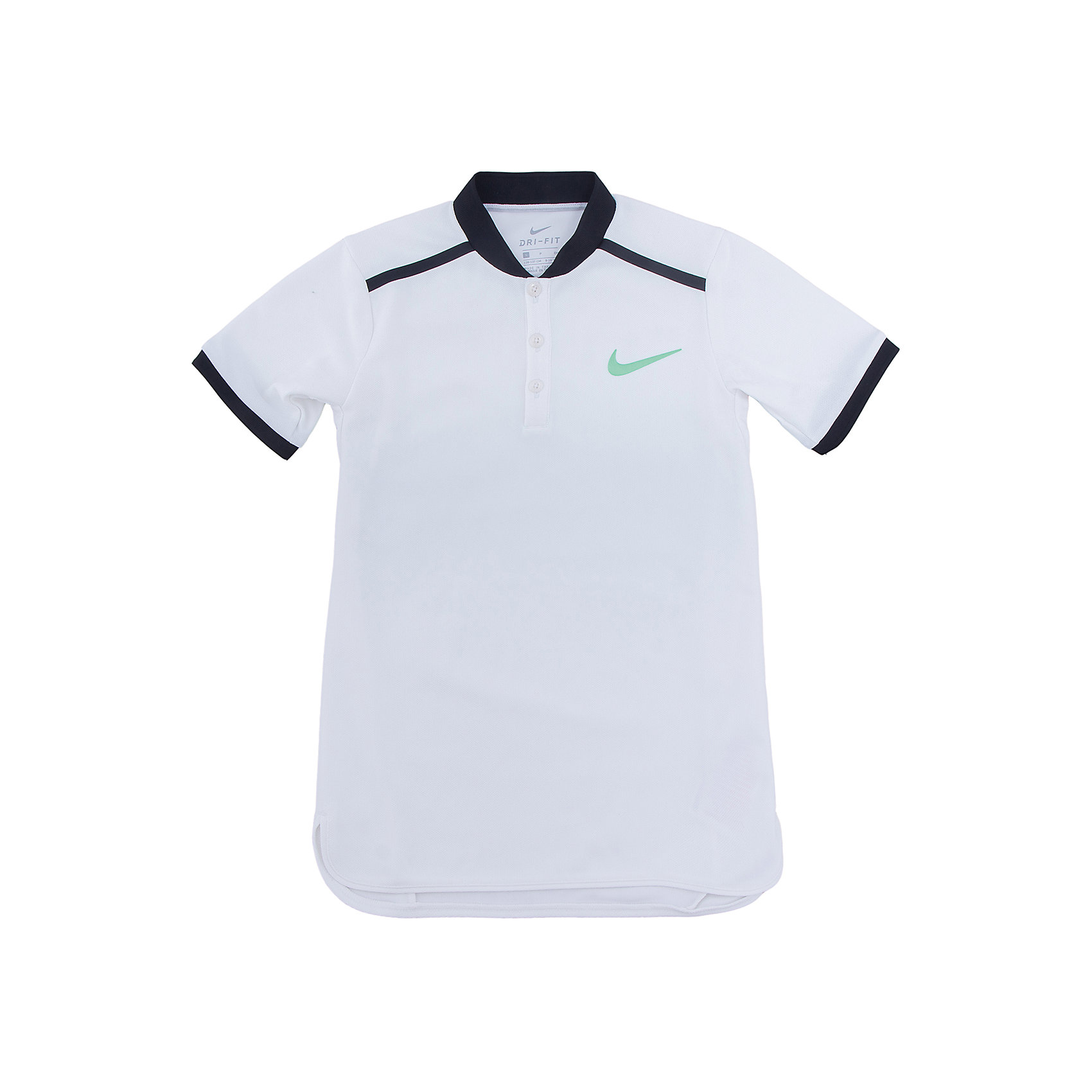Футболка-поло NIKE Футболка-поло NIKEФутболки, поло и топы<br>Футболка-поло NIKE<br><br>Состав:<br>полиэстер 100%<br><br>Ширина мм: 199<br>Глубина мм: 10<br>Высота мм: 161<br>Вес г: 151<br>Цвет: белый<br>Возраст от месяцев: 168<br>Возраст до месяцев: 180<br>Пол: Унисекс<br>Возраст: Детский<br>Размер: 158/170,122/128,128/134,135/140,147/158<br>SKU: 6772113