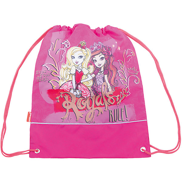 Сумка для сменной обуви Ever After High Сумка для сменной обуви Ever After HighМешки для обуви<br>Характеристики товара:<br><br>цвет: розовый<br>материал: полиэстер<br>серия ErichKrause: School pack<br>размер: 44х35 см<br>страна бренда: Германия<br>страна изготовитель: Китай<br><br>Мешок для обуви ErichKrause Ever After High позволит школьнице просто и без забот носить с собой сменную обувь – в школу или на секции. Мешок для обуви оснащен шнурком для стягивания. <br><br>Шнурки также можно использовать в качестве лямок, чтобы носить мешок по принципу рюкзачка. Мешок для обуви ErichKrause декорирован принтом.<br><br>Erich Krause Сумка для сменной обуви Ever After High можно купить в нашем интернет-магазине.<br><br>Ширина мм: 440<br>Глубина мм: 350<br>Высота мм: 10<br>Вес г: 90<br>Возраст от месяцев: 72<br>Возраст до месяцев: 96<br>Пол: Женский<br>Возраст: Детский<br>SKU: 6842683