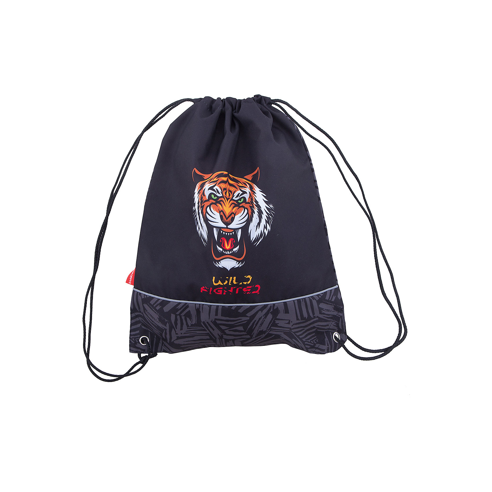 Erich Krause Сумка для сменной обуви Wild Tiger Erich Krause Сумка для сменной обуви Wild TigerМешки для обуви<br>Характеристики товара:<br><br>• цвет: черный<br>• материал: полиэстер<br>• размер: 44х35х2 см<br>• страна изготовитель: Китай<br>• страна бренда: Германия<br><br>Мешок для обуви ErichKrause позволяет школьнику носить с собой сменную обувь – в школу или на секции. Мешок для обуви оснащен шнурком для стягивания. <br><br>Шнурки также можно использовать в качестве лямок, чтобы носить мешок по принципу рюкзачка. <br><br>Erich Krause Сумку для сменной обуви Wild Tiger можно купить в нашем интернет-магазине.<br><br>Ширина мм: 440<br>Глубина мм: 350<br>Высота мм: 10<br>Вес г: 90<br>Возраст от месяцев: 72<br>Возраст до месяцев: 96<br>Пол: Женский<br>Возраст: Детский<br>SKU: 6842776