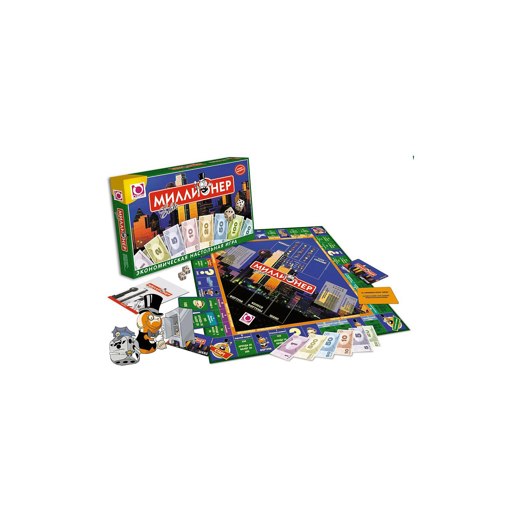 Настольная игра FunGame Миллионер-элит, Origami Настольная игра FunGame Миллионер-элит, OrigamiИгры для развлечений<br>Характеристики:<br><br>• возраст: от 6 лет<br>• комплектация: игровое поле, 500 карточек «Викторины», 60 карточек «Сюрприз», 12 жетонов, 4 фишки игроков, кубик, правила игры<br>• размер игрового поля: 47х47 см.<br>• количество игроков: от 2 до 4 человек<br>• материал: картон, пластик<br>• упаковка: картонная коробка<br>• размер упаковки: 27,5х40х6 см.<br>• вес: 1,15 кг.<br><br>Викторина, основанная на полном курсе средней школы, поможет усвоить ребёнку знания по истории, биологии, литературе, астрономии и повысить общую эрудицию.<br><br>В игре используются 500 карточек по различным областям знаний. Карточки разбиты по уровню сложности и по темам: история и мифы, страны и города, планета Земля, Россия, калейдоскоп. На одной стороне карточки вопрос, на другой - ответ. <br><br>На игровом поле имеется 5 секторов, каждый из которых относится к определенной теме. Также в каждом секторе 3 уровня сложности. Игрокам предлагается самостоятельно выбирать как маршрут, так и уровень сложности вопросов.<br><br>Задача игроков, передвигая фишки по игровому полю в любом направлении в зависимости от выпавшего на кубике количества очков, правильно отвечать на вопросы на соответствующих карточках. Играть можно одному, вдвоем, или всей семьей. В игре предусмотрены правила и для личного первенства и для командных соревнований.<br><br>Настольную игру FunGame ТК Викторина, Origami (Оригами) можно купить в нашем интернет-магазине.<br><br>Ширина мм: 46<br>Глубина мм: 390<br>Высота мм: 255<br>Вес г: 550<br>Возраст от месяцев: 72<br>Возраст до месяцев: 2147483647<br>Пол: Унисекс<br>Возраст: Детский<br>SKU: 6845959