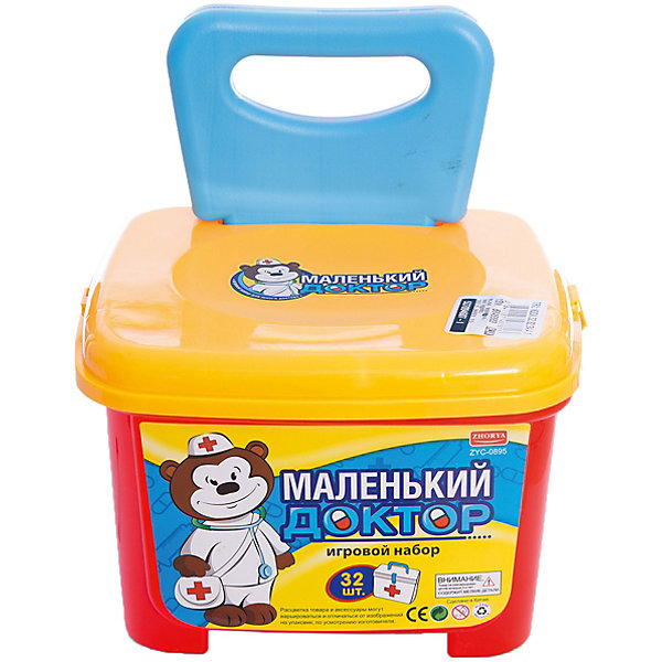 Игровой набор Shantou Gepai Маленький Доктор, чемодан-стульчик Игровой набор Shantou Gepai Маленький Доктор, чемодан-стульчикНаборы доктора и ветеринара<br>Характеристики:<br><br>• в комплекте: чемодан-стульчик, аксессуары;<br>• материал: пластик;<br>• возраст: от 3-х лет;<br>• размер упаковки: 20х25х28 см;<br>• вес: 929 грамм;<br>• страна: Китай.<br><br>Если любимая игрушка заболела, ее нужно срочно вылечить. На помощь придет набор Маленький доктор.<br><br>В комплект входят все необходимые для лечения и осмотра аксессуары.<br><br>Универсальный чемодан-стульчик очень удобен для юного доктора. В него можно сложить все инструменты, а также воспользоваться им, чтобы удобно расположиться при осмотре больного.<br><br>Все элементы изготовлены из пластика, безопасного для детей.<br><br>Игровой набор Маленький Доктор, чемодан-стульчик, Shantou Gepai (Шанту Гепай) можно купить в нашем интернет-магазине.<br><br>Ширина мм: 280<br>Глубина мм: 250<br>Высота мм: 200<br>Вес г: 929<br>Возраст от месяцев: 36<br>Возраст до месяцев: 2147483647<br>Пол: Женский<br>Возраст: Детский<br>SKU: 6846883
