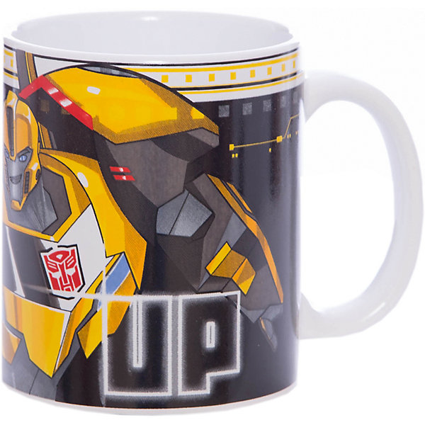 Кружка Transformers Роботы под прикрытием. Team up, 350 мл. Кружка Transformers Роботы под прикрытием. Team up, 350 мл.Детская посуда<br>Характеристики:<br><br>• Материал: керамика<br>• Тематика рисунка: Трансформеры<br>• Можно использовать для горячих и холодных напитков<br>• Объем: 350 мл<br>• Вес: 323 г<br>• Размеры (Д*Ш*В): 12*8,2*9,5 см<br>• Особенности ухода: можно мыть в посудомоечной машине<br><br>Кружка Transformers Роботы под прикрытием. Team up, 350 мл выполнена в стильном дизайне: на синий корпус нанесено изображение героев популярного мультсериала Трансформеры. Изображение детально отражает облик экранного прототипа, устойчиво к появлению царапин, не выцветает при частом мытье. <br><br>Кружку Transformers Роботы под прикрытием. Team up, 350 мл можно купить в нашем интернет-магазине.<br><br>Ширина мм: 120<br>Глубина мм: 82<br>Высота мм: 95<br>Вес г: 323<br>Возраст от месяцев: 36<br>Возраст до месяцев: 1188<br>Пол: Мужской<br>Возраст: Детский<br>SKU: 6849969
