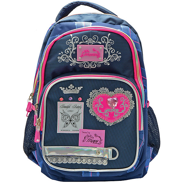 Рюкзак ACTION! Рюкзак ACTION!Рюкзаки<br>Вес:600грамм<br>Размер: 41 x 28 x 15 см<br>Состав: рюкзак<br>Наличие светоотражающих элементов: да<br>Материал: полиэстер<br>Объем: 17л<br>Спина: мягкая<br>Наличие дополнительных карманов внутри: да<br>Дно выбрать: уплотненное<br>Количество отделений внутри: 1<br>Боковые карманы: есть <br>Замок: молния<br>Вмещает А4: да<br>Подойдет для возраста какого 10-13 лет для роста 146-1162<br>Два отделения на молнии. На лицевой стороне большой карман на молнии со декоративной светоотражающей полосой. По бокам имеются сетчатые карманы.Задние лямки регулируются снизу и имеют светоотражающие полоски.<br><br>Ширина мм: 280<br>Глубина мм: 150<br>Высота мм: 410<br>Вес г: 600<br>Возраст от месяцев: 72<br>Возраст до месяцев: 156<br>Пол: Женский<br>Возраст: Детский<br>SKU: 6850022
