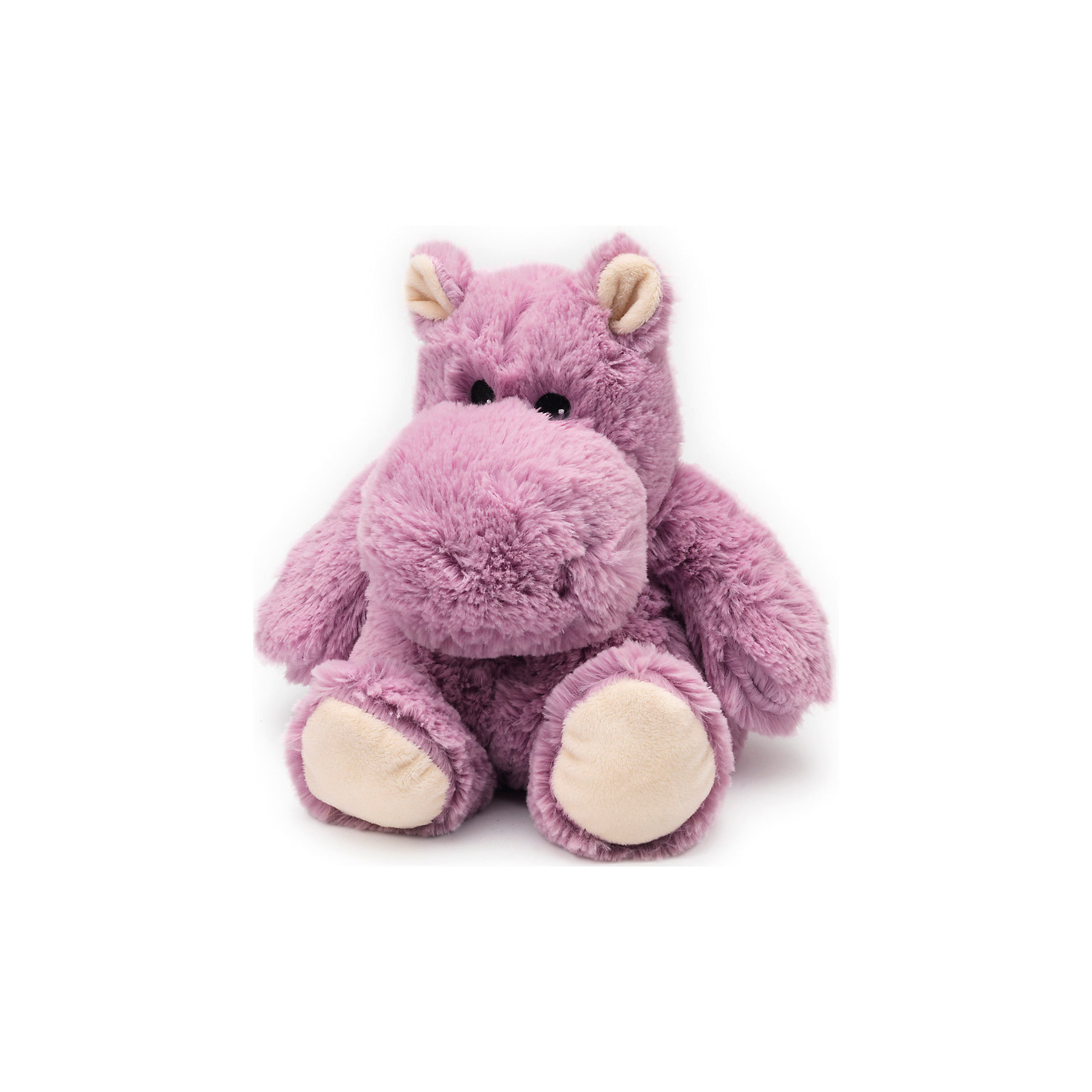 Игрушка-грелка Бегемотик Cozy Plush, Warmies Игрушка-грелка Бегемотик Cozy Plush, WarmiesМягкие игрушки<br>Характеристики товара:<br><br>• возраст: от 3 лет<br>• размер: 26 см.<br>• материал верха: плюш (100% полиэстер)<br>• наполнитель: 6% полифилл, 93% обработанные зерна проса, 1% сушеная лаванда<br>• время нагрева: 2 минуты при мощности микроволновки 600-800 W, 90 секунд при мощности 850-1000 W<br>• уход: не стирать, регулярно протирать влажной губкой<br>• размер упаковки: 29х17х10 см.<br>• вес: 830 гр.<br><br>Игрушечный бегемот приятен на ощупь, у него длинные ушки, симпатичная мордочка и пухленький животик. Он подарит малышу успокаивающее тепло, когда болит живот или просто, когда хочется прижаться к теплой мягкой любимой игрушке.<br><br>Положите игрушку на 1-2 минуты в микроволновую печь, и она будет согревать малыша на протяжении 3-4 часов. Наполнитель игрушки-грелки: высококачественный полифилл; зерна проса; сушеные цветы лаванды. Зерна проса прошли термическую обработку, поэтому не повреждаются во время нагревания в микроволновой печи. <br><br>Просо удерживает тепло долгое время, а лаванда обладает успокаивающим, расслабляющим эффектом, помогает заснуть. Волшебный аромат лаванды помогает при простудных заболеваниях. Чтобы обновить аромат можно добавить несколько капель масла лаванды. <br><br>Игрушку можно разогревать в микроволновой печи неограниченное число раз. Также ее можно использовать как холодный компресс, на некоторое время, поместив ее в морозильную камеру.<br><br>Игрушка изготовлена из безопасных материалов. Товар сертифицирован.<br><br>Игрушку-грелку Бегемотик Cozy Plush, Warmies (Вармис) можно купить в нашем интернет-магазине.<br><br>Ширина мм: 290<br>Глубина мм: 170<br>Высота мм: 100<br>Вес г: 830<br>Возраст от месяцев: -2147483648<br>Возраст до месяцев: 2147483647<br>Пол: Унисекс<br>Возраст: Детский<br>SKU: 6865885