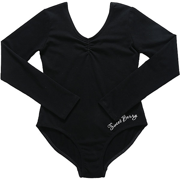 Боди для девочки Sweet Berry Боди для девочки Sweet BerryФутболки с длинным рукавом<br>Характеристики товара:<br><br>• цвет: черный<br>• состав ткани: 95% хлопок, 5% эластан<br>• особенности: для спорта <br>• рукава: длинные<br>• сезон: круглый год<br>• страна бренда: Российская Федерация<br>• страна изготовитель: Китай<br><br>Гимнастический купальник для девочки выполнен в базовом цвете.<br><br>Длинные рукава, классическая форма, мягкий дышащий трикотаж из хлопка.<br><br>Боди для девочки Sweet Berry (Свит Берри) можно купить в нашем интернет-магазине.<br><br>Ширина мм: 199<br>Глубина мм: 10<br>Высота мм: 161<br>Вес г: 151<br>Цвет: черный<br>Возраст от месяцев: 108<br>Возраст до месяцев: 120<br>Пол: Женский<br>Возраст: Детский<br>Размер: 140/146,104/110,116/122,128/134,152/158,98/104<br>SKU: 6879195