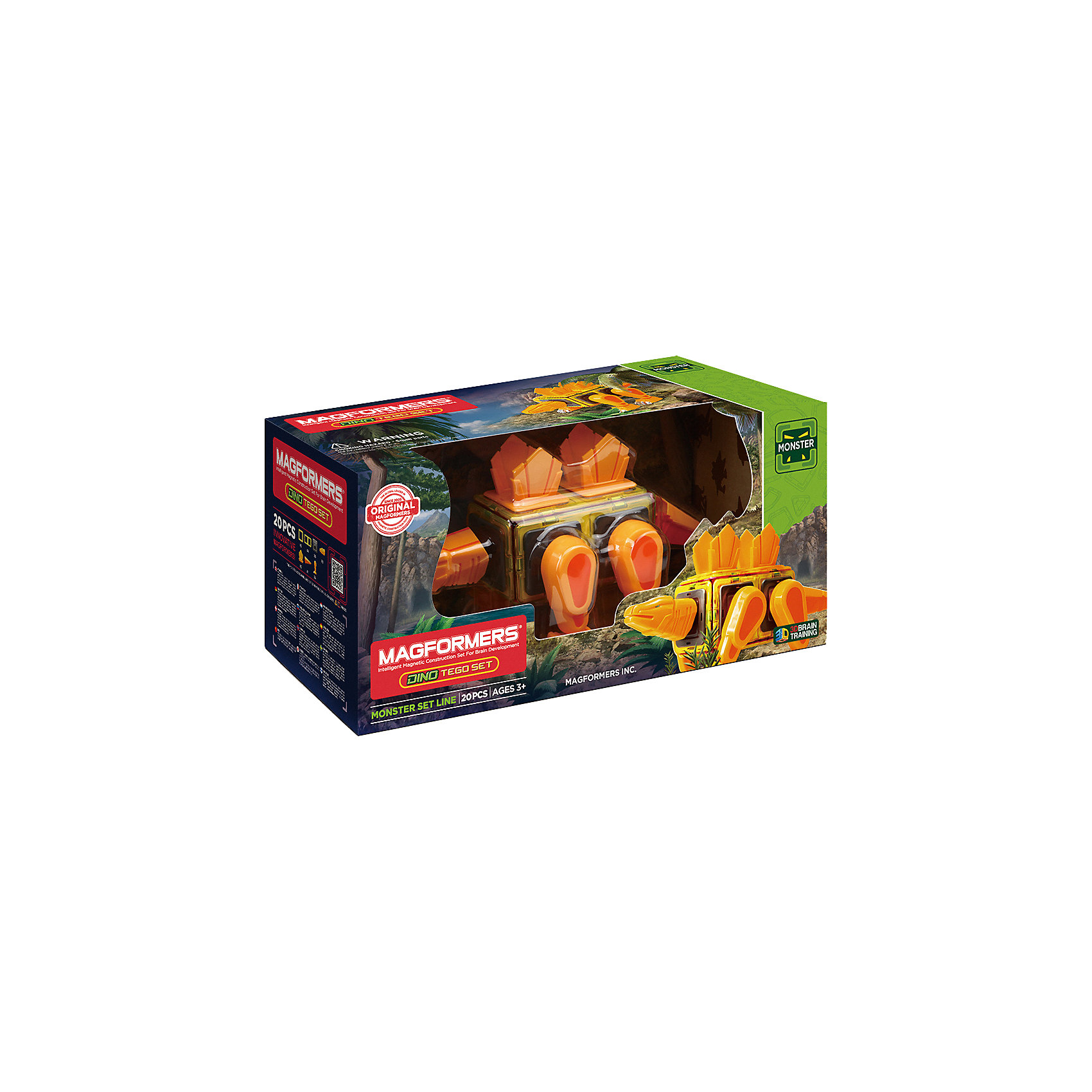Магнитный конструктор 716001 Dino Tego set, MAGFORMERS Магнитный конструктор 716001 Dino Tego set, MAGFORMERSМагнитные конструкторы<br><br><br>Ширина мм: 190<br>Глубина мм: 410<br>Высота мм: 190<br>Вес г: 1000<br>Возраст от месяцев: 36<br>Возраст до месяцев: 2147483647<br>Пол: Унисекс<br>Возраст: Детский<br>SKU: 6881965