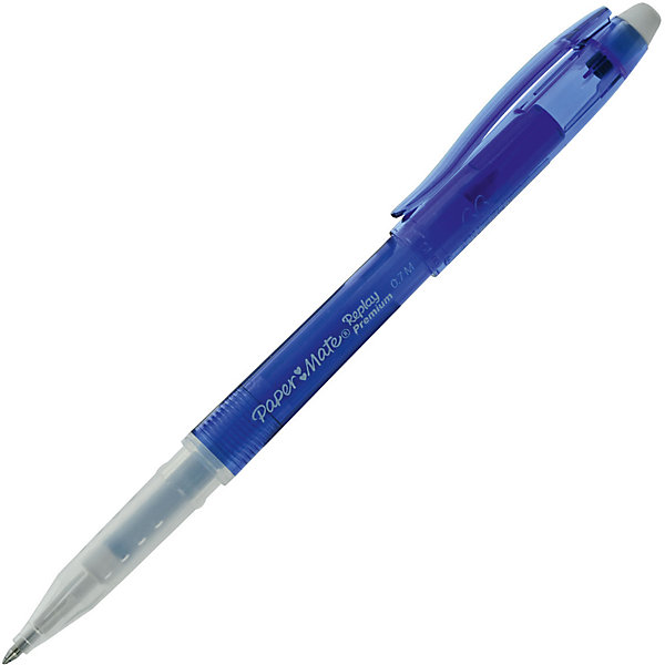 Ручка гелевая Paper mate "Replay Premium" со стриаемыми чернилами, синяя