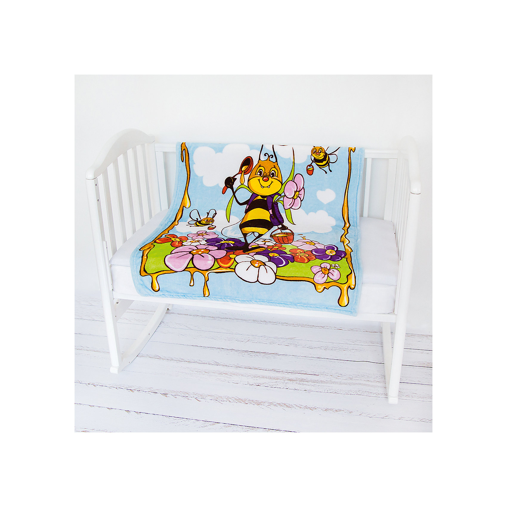 Плед- покрывало Micro Flannel, 100х118 см., Baby Nice, пчелы/голубой Плед- покрывало Micro Flannel, 100х118 см., Baby Nice, пчелы/голубойОдеяла, пледы<br>Нежные, очень комфортные к телу пледы-покрывала Micro FLANNEL детские — из нового необыкновенно мягкого и уютного, бархатистого, как плюшевая игрушка, материала — легкая воздухопроницаемая ткань, обладающая влагорегулирующими и терморегулирующими свойствами. Micro FLANNEL поддерживает температурный баланс, надежно сохраняет тепло, не раздражает кожу, является гипоаллергенным. Этот материал, достаточно новый для России, благодаря своему высокому качеству и необыкновенным потребительским свойствам, успел завоевать заслуженное признание за рубежом, особенно в Европе; обладает антипиллинговым свойством, не впитывает запахи, легок в стирке, не усаживается, быстро сохнет. Гипоаллергенными красителями нанесены эксклюзивные рисунки 3D.<br><br>Ширина мм: 200<br>Глубина мм: 150<br>Высота мм: 20<br>Вес г: 250<br>Возраст от месяцев: 0<br>Возраст до месяцев: 12<br>Пол: Унисекс<br>Возраст: Детский<br>SKU: 6885019