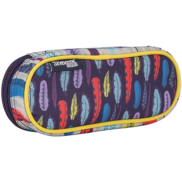Пенал-косметичка Kinderline Seventeen Kids Пенал-косметичка Kinderline Seventeen KidsПеналы без наполнения<br>Характеристики товара:<br><br>• цвет: мульти<br>• есть крепления для канцелярских принадлежностей;<br>• размер: 5х21х7,5 см;<br>• материал: полиэстер;<br>• возраст: от 6 лет;<br>• вес: 71 грамм;<br>• страна: Китай.<br><br>Пенал состоит из одного отделения, застегивающегося на молнию. Подходит для любых канцелярских принадлежностей.<br><br>Внутри пенала расположены крепления, предназначенные для фиксации ручек, карандашей, фломастеров и других предметов. Пенал выполнен из прочного полиэстера. Внутри есть подкладка.<br><br>Изделие оформлено ярким принтом.<br><br>Seventeen (Севентин) Пенал Размер 5 х 21 х 7,5 см можно купить в нашем интернет-магазине.<br><br>Ширина мм: 50<br>Глубина мм: 210<br>Высота мм: 75<br>Вес г: 71<br>Возраст от месяцев: 84<br>Возраст до месяцев: 2147483647<br>Пол: Женский<br>Возраст: Детский<br>SKU: 6892424