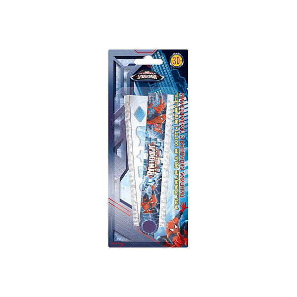 Spider-man Classic Линейка, 30 см. Размер 23,5 х 9,5 х 0,5 см. Spider-man Classic Линейка, 30 см. Размер 23,5 х 9,5 х 0,5 см.Чертежные принадлежности<br>Характеристики товара:<br><br>• длина: 30 см;<br>• есть трафарет;<br>• размер упаковки: 23,5х9,5х0,5 см;<br>• возраст: от 3 лет;<br>• вес: 43 грамма;<br>• страна: Китай.<br><br>Spider-man Classic - складная линейка длиной 30 сантиметров. На линейке есть трафарет. Красочная упаковка с изображением Человека-Паука порадует каждого мальчика.<br><br>Spider-man Classic Линейку, 30 см. Размер 23,5 х 9,5 х 0,5 см можно купить в нашем интернет-магазине.<br><br>Ширина мм: 235<br>Глубина мм: 95<br>Высота мм: 5<br>Вес г: 43<br>Возраст от месяцев: 48<br>Возраст до месяцев: 84<br>Пол: Мужской<br>Возраст: Детский<br>SKU: 6892489