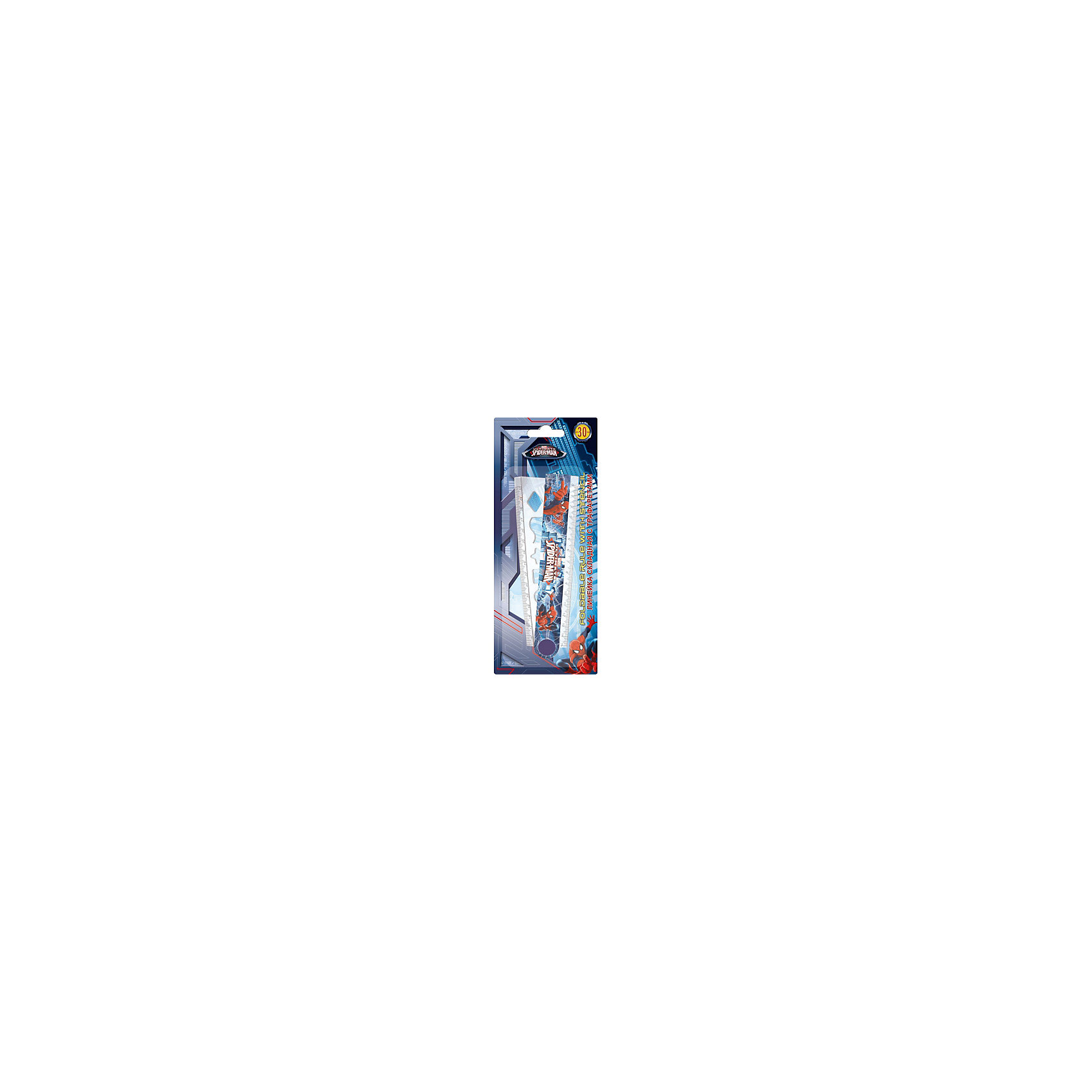 Spider-man Classic Линейка, 30 см. Размер 23,5 х 9,5 х 0,5 см. Spider-man Classic Линейка, 30 см. Размер 23,5 х 9,5 х 0,5 см.Чертежные принадлежности<br>Характеристики товара:<br><br>• длина: 30 см;<br>• есть трафарет;<br>• размер упаковки: 23,5х9,5х0,5 см;<br>• возраст: от 3 лет;<br>• вес: 43 грамма;<br>• страна: Китай.<br><br>Spider-man Classic - складная линейка длиной 30 сантиметров. На линейке есть трафарет. Красочная упаковка с изображением Человека-Паука порадует каждого мальчика.<br><br>Spider-man Classic Линейку, 30 см. Размер 23,5 х 9,5 х 0,5 см можно купить в нашем интернет-магазине.<br><br>Ширина мм: 235<br>Глубина мм: 95<br>Высота мм: 5<br>Вес г: 43<br>Возраст от месяцев: 48<br>Возраст до месяцев: 84<br>Пол: Мужской<br>Возраст: Детский<br>SKU: 6892489