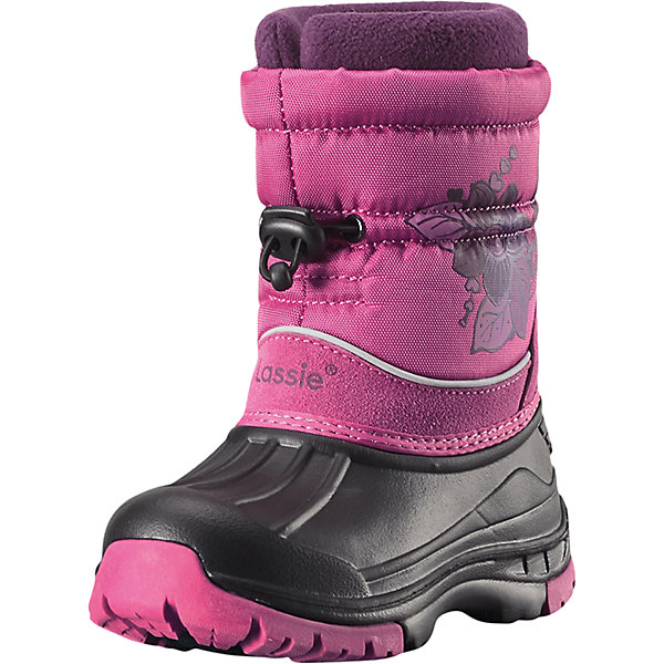 Сапоги Coldwell Lassie Сапоги Coldwell LassieОбувь для девочек<br>Характеристики товара:<br><br>• цвет: розовый;<br>• внешний материал: полиэстер, полиуретан, резина;<br>• внутренний материал: искусственный мех;<br>• стелька: искусственный мех;<br>• подошва: термопластиная резина;<br>• сезон: зима;<br>• температурный режим: от 0 до -30С;<br>• шнурок-утяжка со стопером;<br>• теплые зимние сапоги; <br>• водоотталкивающая зимняя обувь с водонепроницаемыми галошами;<br>• легкая полиуретановая подошва для качественной теплоизоляции<br>• подкладка из искусственного меха;<br>• съемный внутренний сапожок; <br>• светоотражающие детали;<br>• страна бренда: Финляндия;<br>• страна изготовитель: Китай;<br><br>Замечательная обувь для снежных деньков! Благодаря водоотталкивающему материалу и водонепроницаемой галоше ножкам будет всегда сухо, а защита от снега на голенище ни за что не пропустит снег внутрь. Съемный внутренний носок обеспечивает ножкам тепло, сухость и комфорт.<br><br>Сапоги Coldwell Lassie (Ласси) можно купить в нашем интернет-магазине.<br><br>Ширина мм: 257<br>Глубина мм: 180<br>Высота мм: 130<br>Вес г: 420<br>Цвет: розовый<br>Возраст от месяцев: 60<br>Возраст до месяцев: 72<br>Пол: Женский<br>Возраст: Детский<br>Размер: 32,26,31,25,30,24,29,28,27,35,34,33<br>SKU: 6901146