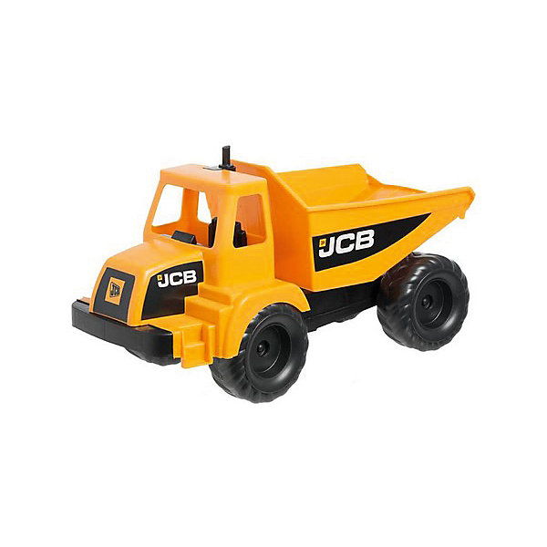 Гигантский самосвал JCB, HTI Гигантский самосвал JCB, HTIМашинки<br>Характеристики товара:<br><br>• возраст: от 3 лет;<br>• материал: пластик;<br>• длина машины: 50 см;<br>• размер упаковки: 51,2х29х23,8 см;<br>• вес упаковки: 1,71 кг;<br>• страна производитель: Китай.<br><br>Гигантский самосвал JCB HTI — самосвал, который используют на строительных площадках для перевозки стройматериалов, вывоза мусора. Ребенок может перевозить на нем свои игрушки, детали конструктора и другие мелочи. Кузов самосвала откидывается для разгрузки. Колеса выполнены из прорезиненного материала, который обеспечивает хорошее сцепление и не повреждает напольное покрытие. Игрушка изготовлена из качественного безопасного пластика.<br><br>Гигантский самосвал JCB HTI можно приобрести в нашем интернет-магазине.<br><br>Ширина мм: 512<br>Глубина мм: 238<br>Высота мм: 290<br>Вес г: 1710<br>Возраст от месяцев: 36<br>Возраст до месяцев: 144<br>Пол: Мужской<br>Возраст: Детский<br>SKU: 6908015