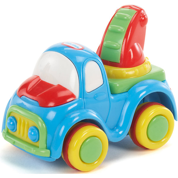 Кран, Little Tikes Кран, Little TikesМашинки<br>Характеристики товара:<br><br>• возраст: от 12 мес.;<br>• тип: кран;<br>• материал: пластик;<br>• размер упаковки: 6,5х8,5х6 см;<br>• вес упаковки: 118 гр.<br>•страна обладатель бренда: США; <br>• бренд: Little Tikes.<br><br>Игрушка «Кран» Little Tikes — увлекательная игрушка для малышей, выполненная в виде разноцветного крана. Малыши могут катать его по полу и придумывать разнообразные игры. Благодаря особой технологии «Push and Go» кран движется практически бесшумно. <br><br>Игрушка способствует развитию мелкой моторики рук, тактильных ощущений, цветового восприятия, воображения. Кран Little Tikes выполнен из качественного безвредного пластика и не имеет острых опасных деталей. <br><br>Игрушку «Кран» Little Tikes можно приобрести в нашем интернет-магазине.<br><br>Ширина мм: 65<br>Глубина мм: 85<br>Высота мм: 60<br>Вес г: 118<br>Возраст от месяцев: 12<br>Возраст до месяцев: 36<br>Пол: Мужской<br>Возраст: Детский<br>SKU: 6916253