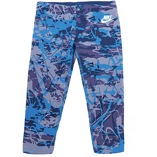 Леггинсы NIKE Леггинсы NIKEЛеггинсы<br>Характеристики товара:<br><br>• цвет: синий<br>• состав ткани: 92% хлопок, 8% эластан<br>• сезон: демисезон<br>• особенности модели: спортивный стиль<br>• пояс: резинка<br>• отсутствие внешних боковых швов<br>• страна бренда: США<br>• страна изготовитель: Китай<br><br>Такая модель детских леггинсов Nike отличается облегающей посадкой и ярким принтом. В детских эластичных леггинсах ребенок будет выглядеть стильно и комфортно себя чувствовать. Яркие леггинсы от Nike могут выступать в роли тренировочной одежды. <br><br>Леггинсы Nike (Найк) можно купить в нашем интернет-магазине.<br><br>Ширина мм: 215<br>Глубина мм: 88<br>Высота мм: 191<br>Вес г: 336<br>Цвет: черный<br>Возраст от месяцев: 84<br>Возраст до месяцев: 96<br>Пол: Унисекс<br>Возраст: Детский<br>Размер: 122/128,158/170,147/158,135/140,128/134<br>SKU: 6921386