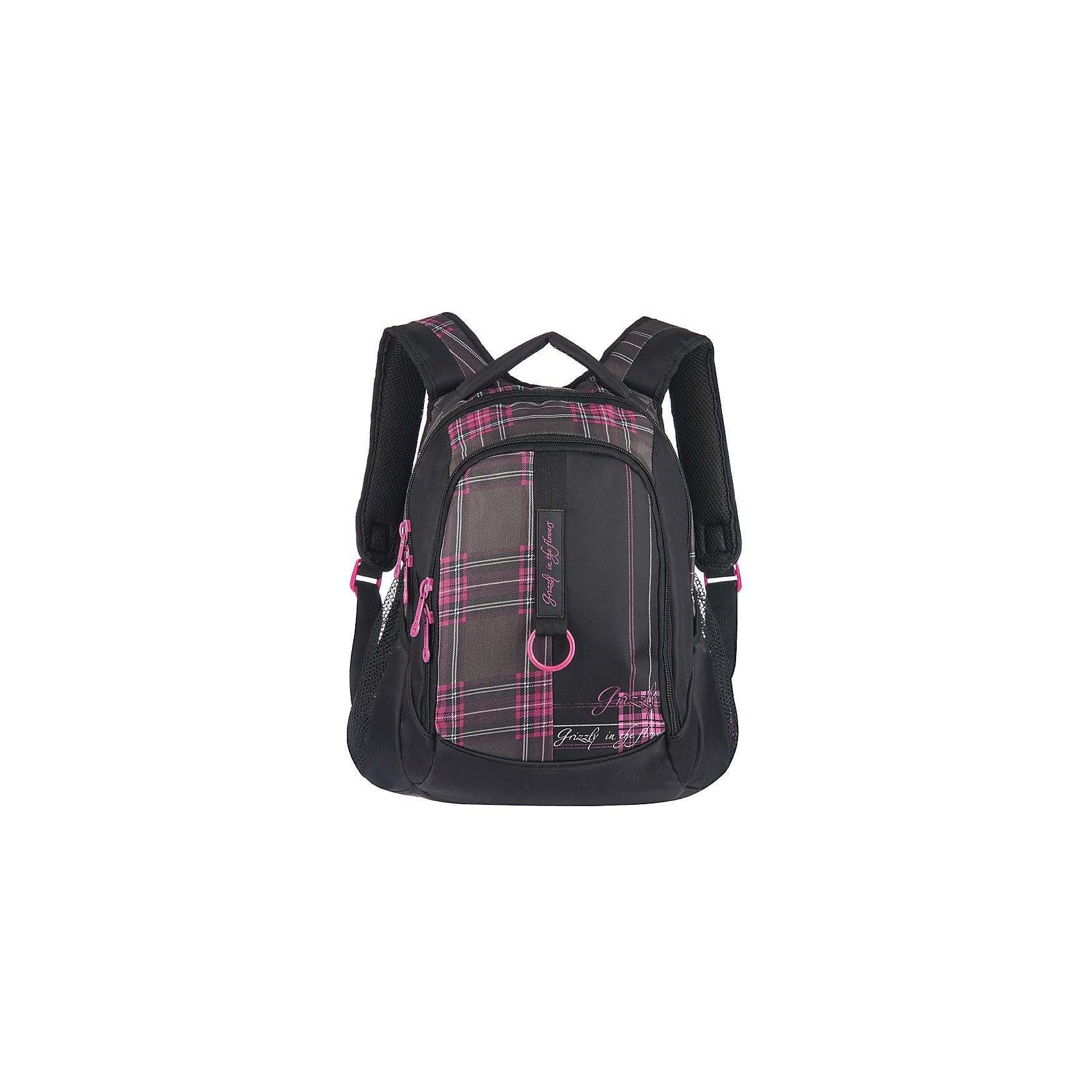 Рюкзак Grizzly Purple cross Рюкзак Grizzly Purple crossРюкзаки<br>Рюкзак молодежный, два отделения, боковые карманы из сетки, внутренний карман-пенал для карандашей, анатомическая спинка, мягкая укрепленная ручка, укрепленные лямки<br><br>Ширина мм: 310<br>Глубина мм: 200<br>Высота мм: 420<br>Вес г: 788<br>Возраст от месяцев: 72<br>Возраст до месяцев: 2147483647<br>Пол: Женский<br>Возраст: Детский<br>SKU: 6939833