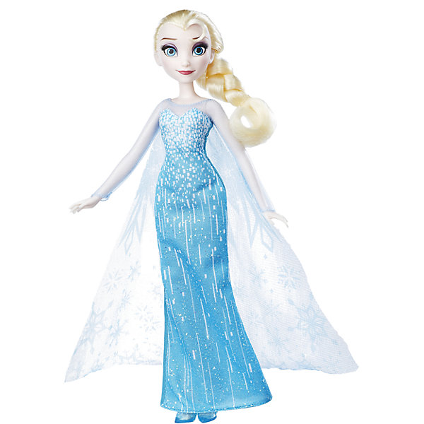 Классическая кукла Холодное Сердце, B5161/B5162, Hasbro Классическая кукла Холодное Сердце, B5161/B5162, HasbroХолодное Сердце<br>Характеристики товара:<br><br>• возраст: от 3 лет;<br>• материал: пластик, текстиль;<br>• высота куклы: 28 см;<br>• размер упаковки: 32,6х15,2х5 см;<br>• вес упаковки: 227 гр.;<br>• страна производитель: Китай.<br><br>Кукла «Холодное сердце» Hasbro — героиня известного мультфильма Дисней принцесса Эльза. У Эльзы светлые волосы и красивые голубые глаза. Она одета в голубое платье Снежной королевы с блестками. У куклы подвижные ручки.<br><br>Куклу «Холодное сердце» Hasbro можно приобрести в нашем интернет-магазине.<br><br>Ширина мм: 50<br>Глубина мм: 152<br>Высота мм: 324<br>Вес г: 227<br>Возраст от месяцев: 36<br>Возраст до месяцев: 2147483647<br>Пол: Женский<br>Возраст: Детский<br>SKU: 6943654