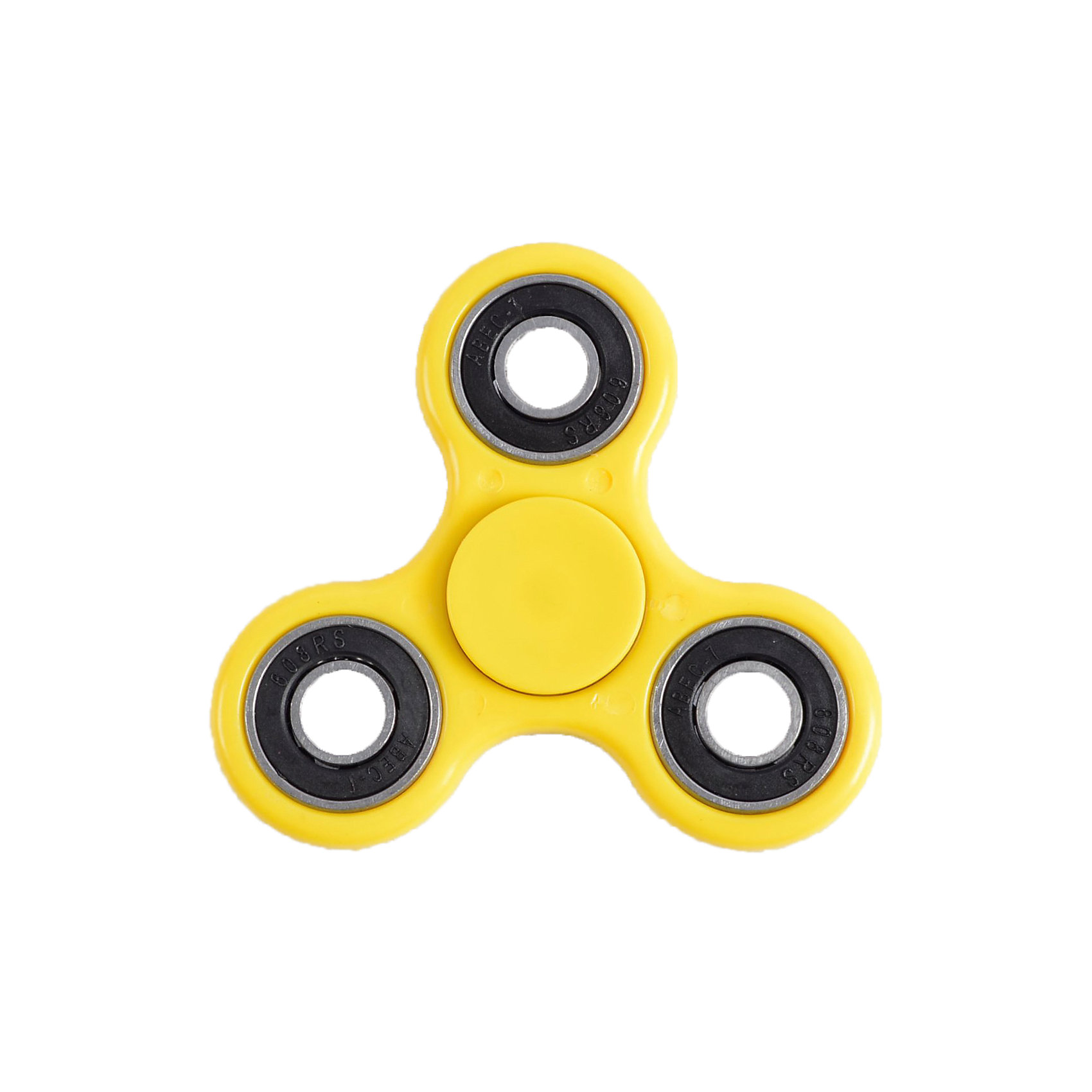 Спиннер для рук, желтый, металлический подшипник, Fidget Spinner Спиннер для рук, желтый, металлический подшипник, Fidget SpinnerИгрушки-антистресс<br>Характеристики товара:<br><br>• цвет: желтый;<br>• материал: пластик, металл;<br>• размер упаковки: 7х7х7 см;<br>• вес: 50 грамм;<br>• возраст: от 3лет.<br><br>Спиннер Fidget Spinner состоит из металлического подшипника и трех лопастей желтого цвета. Чтобы игрушка начала крутиться, достаточно запустить спиннер, удерживая центральный подшипник. Движения спиннера равномерные, плавные и практически бесшумные. После запуска спиннер крутится в течение нескольких минут. При желании можно придумать или повторить различные трюки с использованием спиннера.<br><br>Игра со спиннером поможет расслабиться, успокоиться, а также развить моторику рук. Игрушка имеет небольшой размер, поэтому ее удобно брать с собой и крутить в любой удобной ситуации. <br><br>Спиннер для рук, желтый, металлический подшипник, Fidget Spinner (Фиджет Спиннер) можно купить в нашем интернет-магазине.<br><br>Ширина мм: 70<br>Глубина мм: 70<br>Высота мм: 70<br>Вес г: 50<br>Возраст от месяцев: 36<br>Возраст до месяцев: 2147483647<br>Пол: Унисекс<br>Возраст: Детский<br>SKU: 6970793