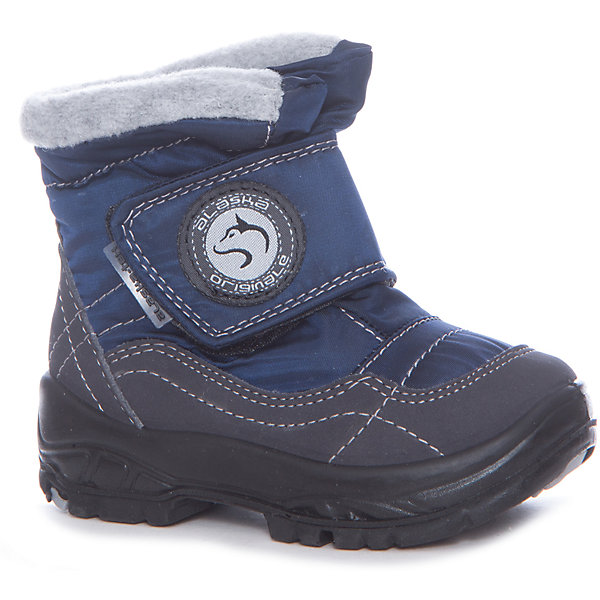 Сапоги Alaska Originale Сапоги Alaska OriginaleСапоги<br>Характеристики товара:<br><br>• цвет: синий<br>• внешний материал: текстиль<br>• внутренний материал: натуральная шерсть/искусственный мех<br>• стелька: натуральная шерсть/искусственный мех<br>• подошва: полимер<br>• сезон: зима<br>• мембранные<br>• водонепроницаемая пропитка верха<br>• температурный режим: от -30 до 0<br>• защита мыса<br>• подошва не скользит<br>• застежка: липучка<br>• анатомические <br>• страна бренда: Испания<br>• страна изготовитель: Румыния <br><br>Обращаем ваша внимание, что во всех сапогах Alaska Originale до 27 размера включительно внутренний материал – натуральная шерсть, начиная с 28 размера – искусственный мех.<br><br>Синие сапоги Alaska Originale благодаря мембранной технологии помогут сохранить ноги в тепле, не позволяя им промокнуть. Зимние сапоги для детей дополнены легкой нескользящей подошвой и удобной застежкой.<br><br>Применение новейших технологий и большой опыт производства обуви помогают бренду Аляска Ориджинал оставаться востребованным во многих странах. В каждой модели обуви проработаны все нюансы для обеспечения высокой степени комфорта.<br><br>Сапоги Alaska Originale (Аляска Ориджинал) можно купить в нашем интернет-магазине.<br><br>Ширина мм: 257<br>Глубина мм: 180<br>Высота мм: 130<br>Вес г: 420<br>Цвет: синий<br>Возраст от месяцев: 9<br>Возраст до месяцев: 12<br>Пол: Унисекс<br>Возраст: Детский<br>Размер: 20<br>SKU: 6984929