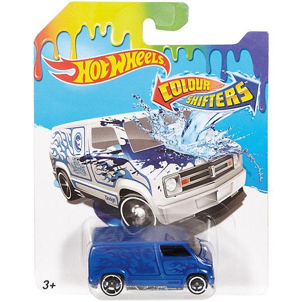 Меняющая цвет машинка COLOR SHIFTERS, Hot Wheels Меняющая цвет машинка COLOR SHIFTERS, Hot WheelsМашинки<br><br><br>Ширина мм: 166<br>Глубина мм: 126<br>Высота мм: 32<br>Вес г: 47<br>Возраст от месяцев: 36<br>Возраст до месяцев: 84<br>Пол: Мужской<br>Возраст: Детский<br>SKU: 6996456