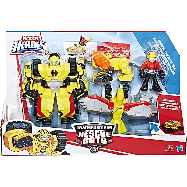 Набор фигурок Hasbro PLAYSKOOL Трансформеры-спасатели Набор фигурок Hasbro PLAYSKOOL Трансформеры-спасателиФигурки из мультфильмов<br>Набор фигурок спасателей из мультсериала Трансформеры: Роботы-Спасатели. В комлекте робот-трансформер, а так же фигурка человека.<br><br>Ширина мм: 67<br>Глубина мм: 305<br>Высота мм: 203<br>Вес г: 109<br>Возраст от месяцев: 36<br>Возраст до месяцев: 2147483647<br>Пол: Мужской<br>Возраст: Детский<br>SKU: 7009397