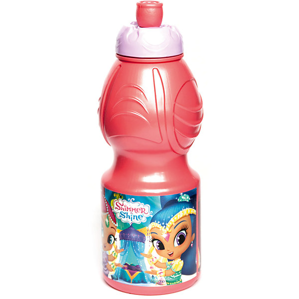 Бутылка пластиковая 400 мл., Shimmer & Shine Бутылка пластиковая 400 мл., Shimmer & ShineБутылки для воды и бутербродницы<br>Характеристики:<br><br>• возраст: от 3 лет;<br>• цвет: разноцветная, с иллюстрацией;<br>• объем: 400 мл.;<br>• дополнительные опции: с поильником;<br>• материал: пищевой пластик;<br>• высота бутылки: 18 см; <br>• ширина бутылки: 6,5 см;<br>• вес: 50 г.<br> <br>Красочная спортивная бутылочка для детей изготовлена из пищевого пластика. Горлышко снабжено специальным выдвижным поильником. Бутылка имеет суженую к середине форму, удобную для детской руки.<br><br>Бутылка легко помещается в спортивную сумку, рюкзак или велосипедный держатель. Можно использовать с любыми видами пищевых жидкостей.<br><br>На бутылочке изображены любимые детские персонажи. <br><br>Бутылку пластиковую 400 мл., Shimmer & Shine, Stor можно приобрести в нашем интернет-магазине.<br><br>Ширина мм: 65<br>Глубина мм: 65<br>Высота мм: 180<br>Вес г: 52<br>Возраст от месяцев: 36<br>Возраст до месяцев: 2147483647<br>Пол: Унисекс<br>Возраст: Детский<br>SKU: 7010329