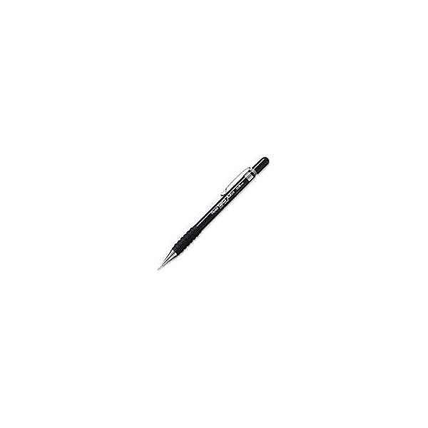 Карандаш автоматический PENTEL120 A3, черный корпус 0,5мм Pentel Карандаш автоматический PENTEL120 A3, черный корпус 0,5мм PentelПисьменные принадлежности<br>Характеристики:<br><br>• возраст: от 6 лет<br>• в комплекте с карандашом поставляются 2 грифеля<br>• длина карандаша: 14 см.<br>• цвет корпуса: черный<br>• материал корпуса: пластик<br>• толщина грифеля: 0,5 мм.<br>• твердость грифеля: НВ<br><br>Автоматический карандаш «Pentel 120 A3» создан для профессиональных работ. Его сбалансированный стильный корпус выполнен из прочного пластика, дополнен металлическим наконечником и клипом.<br><br>Благодаря рифленой зоне захвата, изготовленной из каучука, карандаш не скользит в руке, обеспечивая уверенное письмо, рисование, а также выполнение графических или чертежных работ любой сложности.<br><br>Под колпачком имеется мягкий сменный ластик, с помощью которого можно мгновенно исправить любые помарки или неточности.<br><br>Карандаш автоматический PENTEL120 A3, черный корпус 0,5мм Pentel (Пентел) можно купить в нашем интернет-магазине.<br><br>Ширина мм: 9999<br>Глубина мм: 9999<br>Высота мм: 150<br>Вес г: 5<br>Возраст от месяцев: 72<br>Возраст до месяцев: 2147483647<br>Пол: Унисекс<br>Возраст: Детский<br>SKU: 7010441