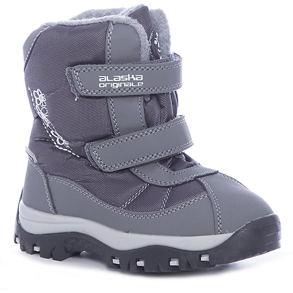 Сапоги Alaska Originale Local Collection для девочки Сапоги Alaska Originale Local Collection для девочкиСапоги<br>Характеристики товара:<br><br>• цвет: серый<br>• внешний материал: текстиль<br>• внутренний материал: натуральная шерсть, искусственная шерсть<br>• стелька: натуральная шерсть, искусственная шерсть<br>• подошва: ТПР<br>• сезон: зима<br>• мембранные<br>• водонепроницаемая пропитка верха<br>• температурный режим: от -30 до -5<br>• защита мыса<br>• подошва не скользит<br>• застежка: липучка<br>• анатомические <br>• страна бренда: Италия<br>• страна изготовитель: Румыния<br><br>Зимние сапоги для девочки благодаря мембранной технологии помогут сохранить ноги в тепле, не позволяя им промокнуть. Детские сапоги дополнены легкой нескользящей подошвой и удобной застежкой. В теплых мембранных сапогах Alaska Originale проработаны все нюансы для обеспечения высокой степени комфорта. <br><br>Сапоги для девочки Alaska Originale (Аляска Ориджинал) Local Collection можно купить в нашем интернет-магазине.<br><br>Ширина мм: 257<br>Глубина мм: 180<br>Высота мм: 130<br>Вес г: 420<br>Цвет: серый<br>Возраст от месяцев: 24<br>Возраст до месяцев: 36<br>Пол: Женский<br>Возраст: Детский<br>Размер: 30,29,28,27,26,25,35,34,33,32,31<br>SKU: 7011348