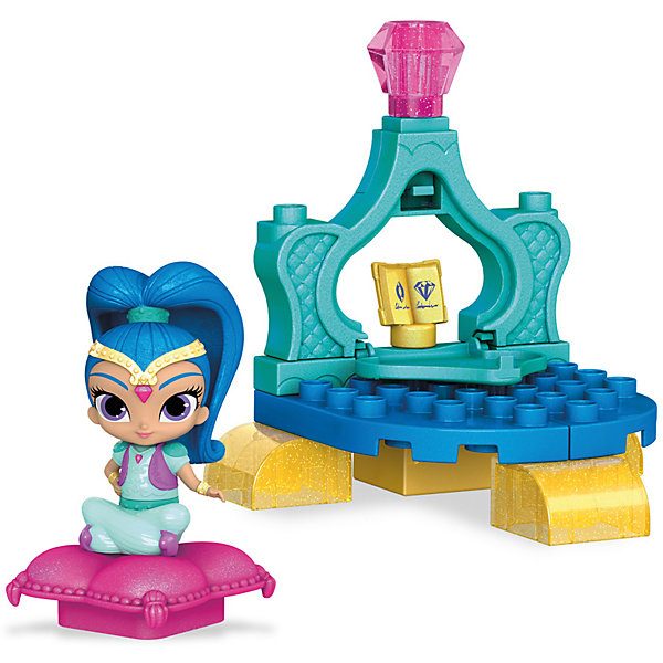 Игровой набор MEGA BLOKS Шиммер и Шайн Мечты маленьких джинников Игровой набор MEGA BLOKS Шиммер и Шайн Мечты маленьких джинниковПластмассовые конструкторы<br>Характеристики товара:<br><br>• возраст: от 3 лет<br>• тип игрушки: конструктор<br>• материал: пластик;<br>• количество деталей: 13 шт.<br>• размер упаковки: 20,5X20,5X4,5<br>• страна бренда: США<br><br>Помоги своим любимым джиннам приготовиться ко сну в Захрамай Фоллс! Построй волшебную спальню Шиммер и Шайн, загадай желание, а потом поверни или нажми на драгоценный камень. Тебя ждет особый сюрприз. Сладких снов!<br><br>Игровой набор MEGA BLOKS Шиммер и Шайн Мечты маленьких джинников можно купить в нашем интернет-магазине.<br><br>Ширина мм: 205<br>Глубина мм: 45<br>Высота мм: 205<br>Вес г: 272<br>Возраст от месяцев: 36<br>Возраст до месяцев: 2147483647<br>Пол: Унисекс<br>Возраст: Детский<br>SKU: 7014852