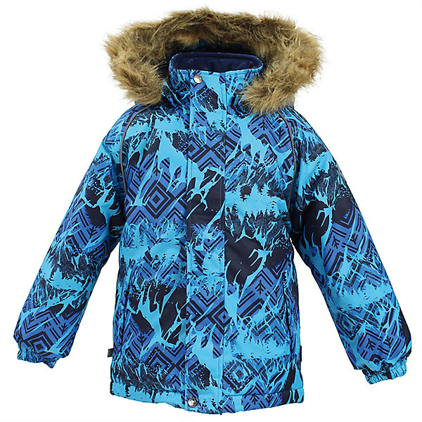 Куртка MARINEL Huppa Куртка MARINEL HuppaЗимние куртки<br>Характеристики товара:<br><br>• цвет: голубой с принтом;<br>• пол: мальчик;<br>• состав: 100% полиэстер;<br>• утеплитель: полиэстер 300 гр.;<br>• подкладка: тафта, флис;<br>• сезон: зима;<br>• температурный режим: от -5 до - 30С;<br>• водонепроницаемость: 10000 мм ;<br>• воздухопроницаемость: 10000 г/м2/24ч;<br>• особенности модели: c рисунком; с мехом на капюшоне;<br>• манжеты рукавов эластичные, на резинках;<br>• безопасный капюшон крепится на кнопки и, при необходимости, отстегивается;<br>• мех на капюшоне не съемный;<br>• молния с защитным клапаном;<br>• светоотражающие элементы для безопасности ребенка;<br>• страна бренда: Финляндия;<br>• страна изготовитель: Эстония.<br><br>Высококачественная мембрана не пропускает снег и влагу и отлично «дышит», что особенно важно, когда ребенок активно двигается. А современный синтетический утеплитель греет даже на сильном морозе и при этом не теряет своих свойств после многочисленных стирок.<br><br>Куртка прямого кроя с удлиненной спинкой и карманами на липучках. Утяжка по низу и планка на молнии исключает поддувание и попадание снега под куртку. Теплый капюшон с меховой опушкой легко отстегивается. Это предотвращает опасные ситуации во время игры, например, если капюшон ребенка за что-то зацепится. Светоотражающие элементы повышают безопасность ребенка при нахождении на улице при любой видимости и в темное время суток. <br><br>Функциональные элементы: капюшон отстегивается с помощью кнопок, мех не отстегивается, защитная планка молнии на липучке, защита подбородка от защемления, карманы без застежек, манжеты на резинке, утяжка по подолу, светоотражающие элементы. <br><br>Куртку Marinel для мальчика фирмы HUPPA можно купить в нашем интернет-магазине.<br><br>Ширина мм: 356<br>Глубина мм: 10<br>Высота мм: 245<br>Вес г: 519<br>Цвет: синий<br>Возраст от месяцев: 48<br>Возраст до месяцев: 60<br>Пол: Унисекс<br>Возраст: Детский<br>Размер: 110,140,134,128,122,116<br>SKU: 7027400